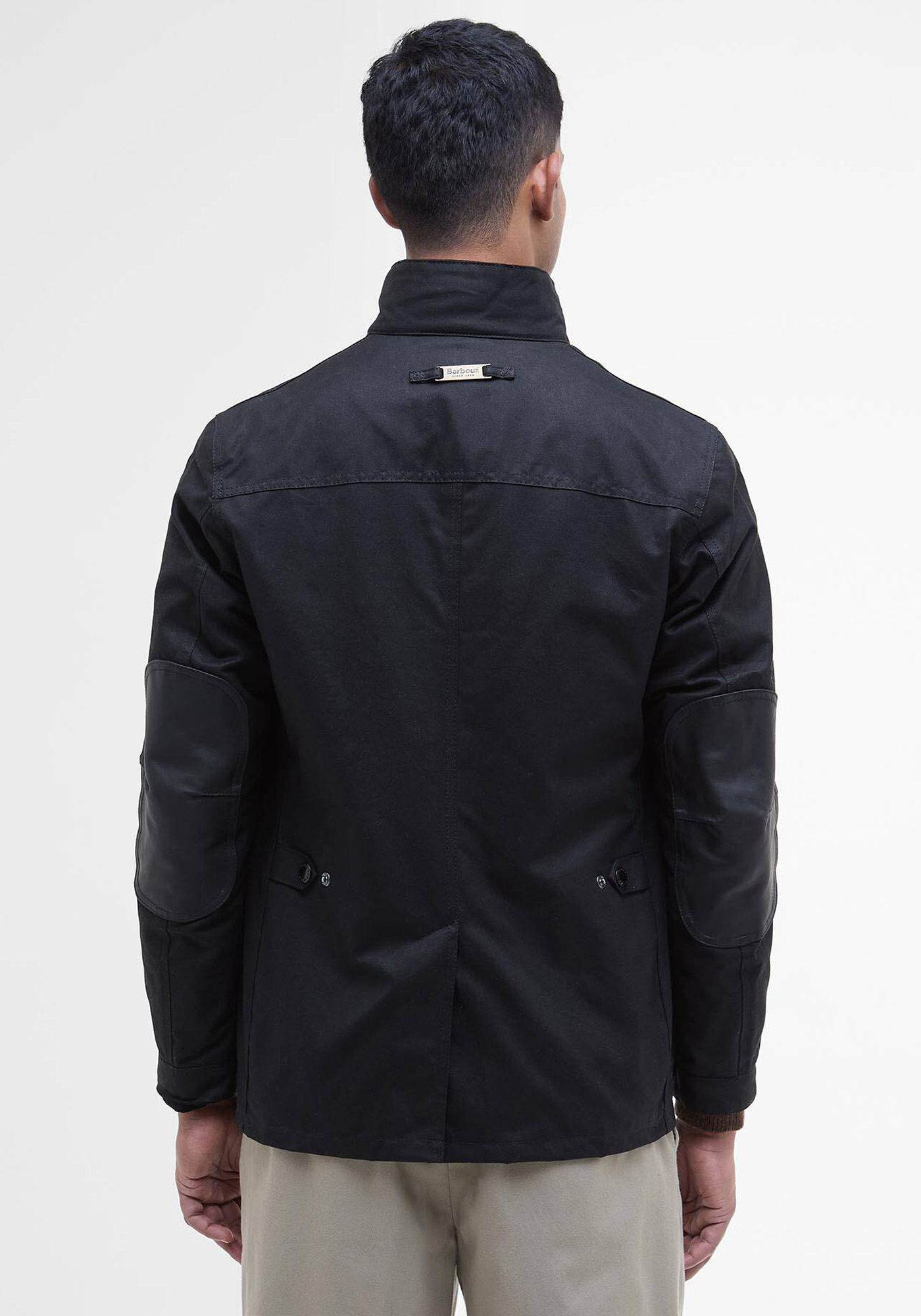 Barbour Κερωμένο Jacket της σειράς Ogston - MWX0700 BRBK11 Black φωτογραφία