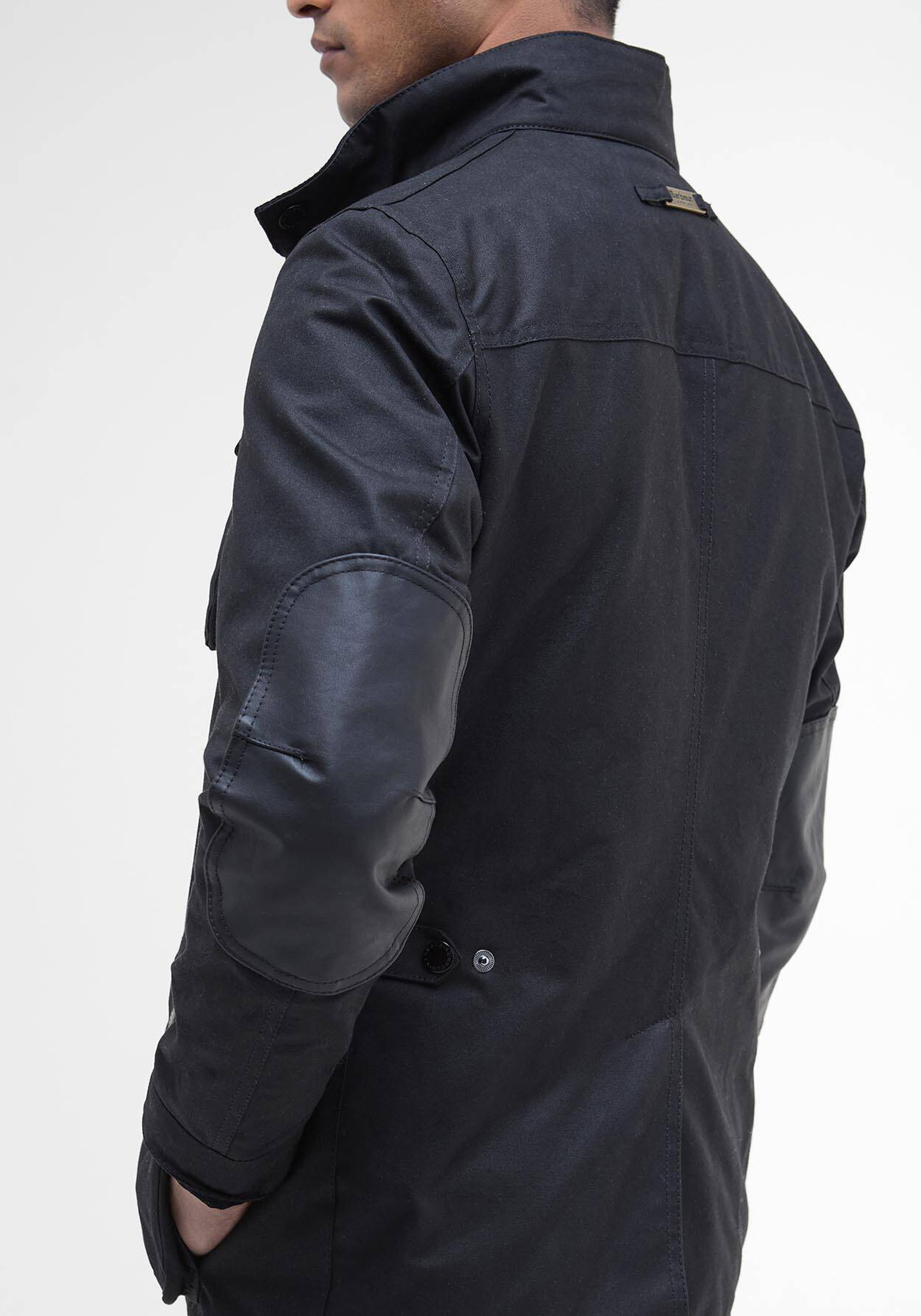 Barbour Κερωμένο Jacket της σειράς Ogston - MWX0700 BRBK11 Black φωτογραφία