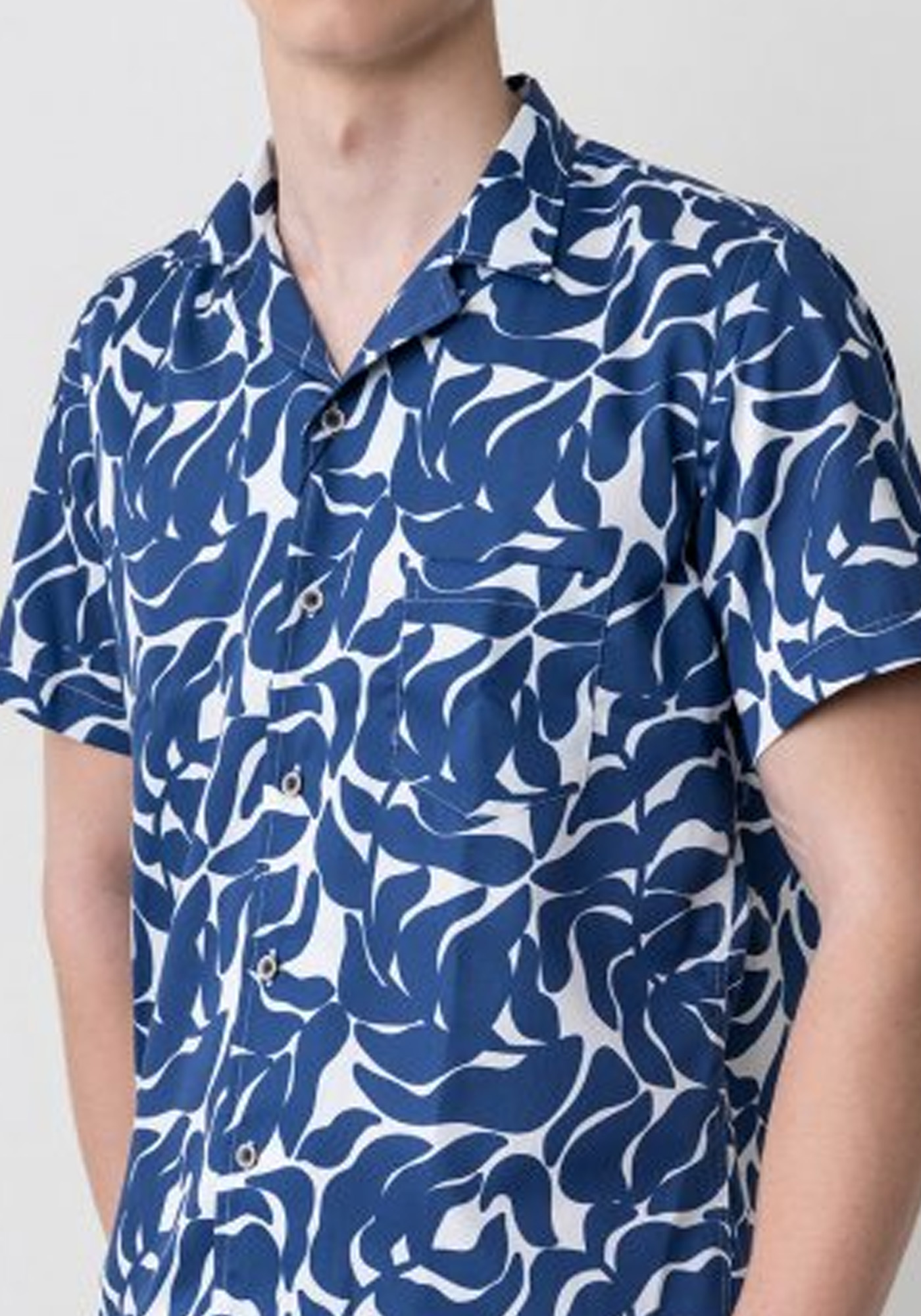 Begga Κοντομάνικο Πουκάμισο της σειράς Taboada - 7C TABOADA 2123 Blue