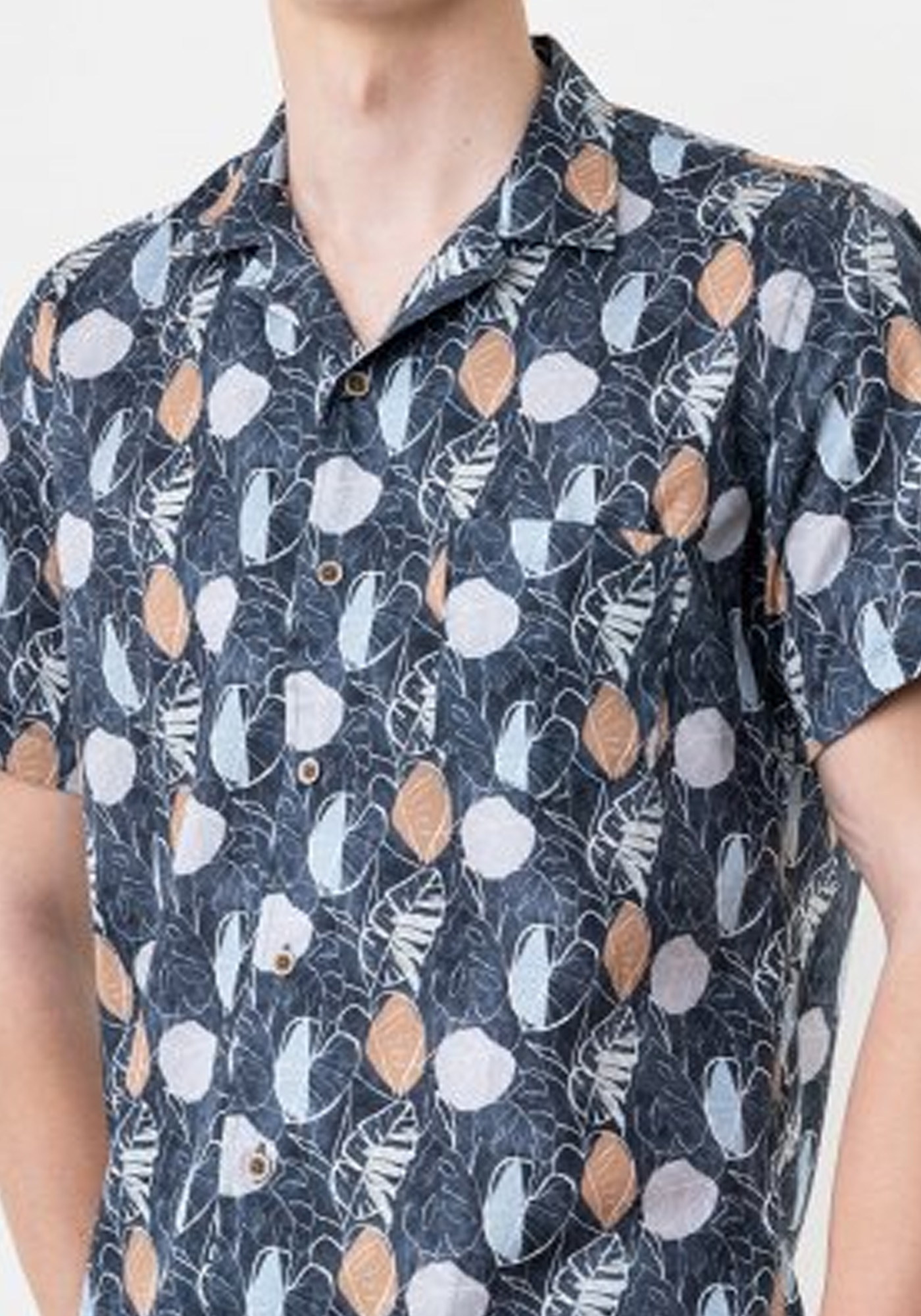 Begga Κοντομάνικο Πουκάμισο της σειράς Tesoro - 7C TESORO 2176 Dark Blue