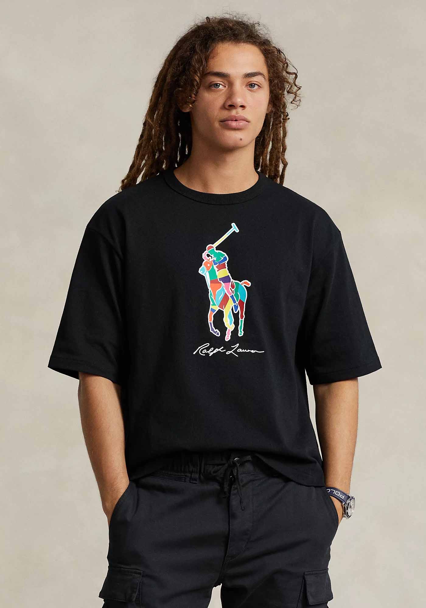 Polo Ralph Lauren Μπλούζα της σειράς Big Pony - 710926611 002 Black ...