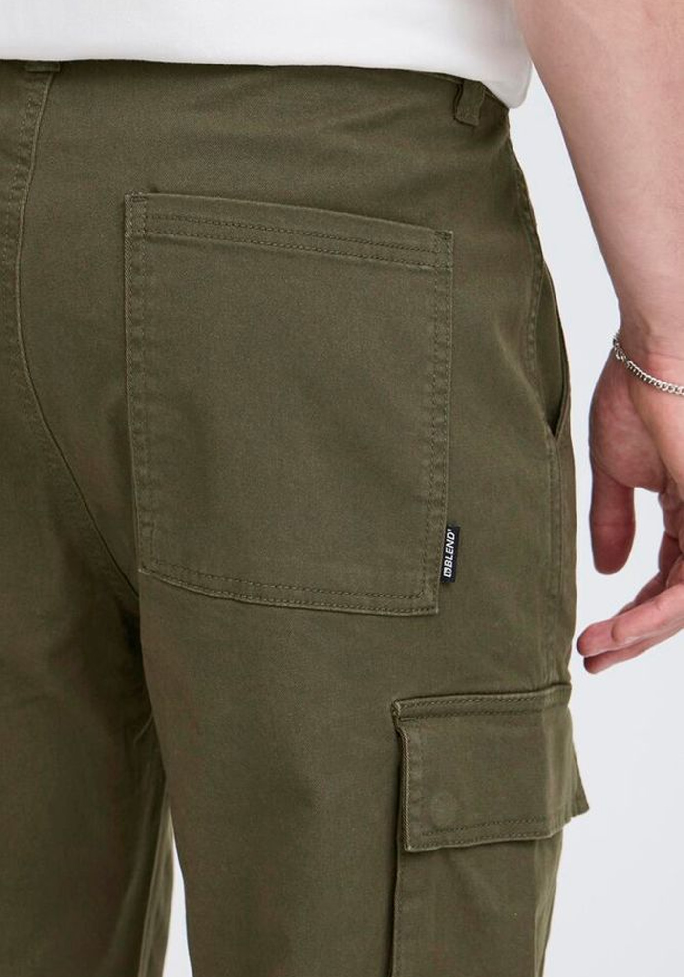 Blend Cargo Παντελόνι της σειράς Natan - 20718744 190414 Army φωτογραφία