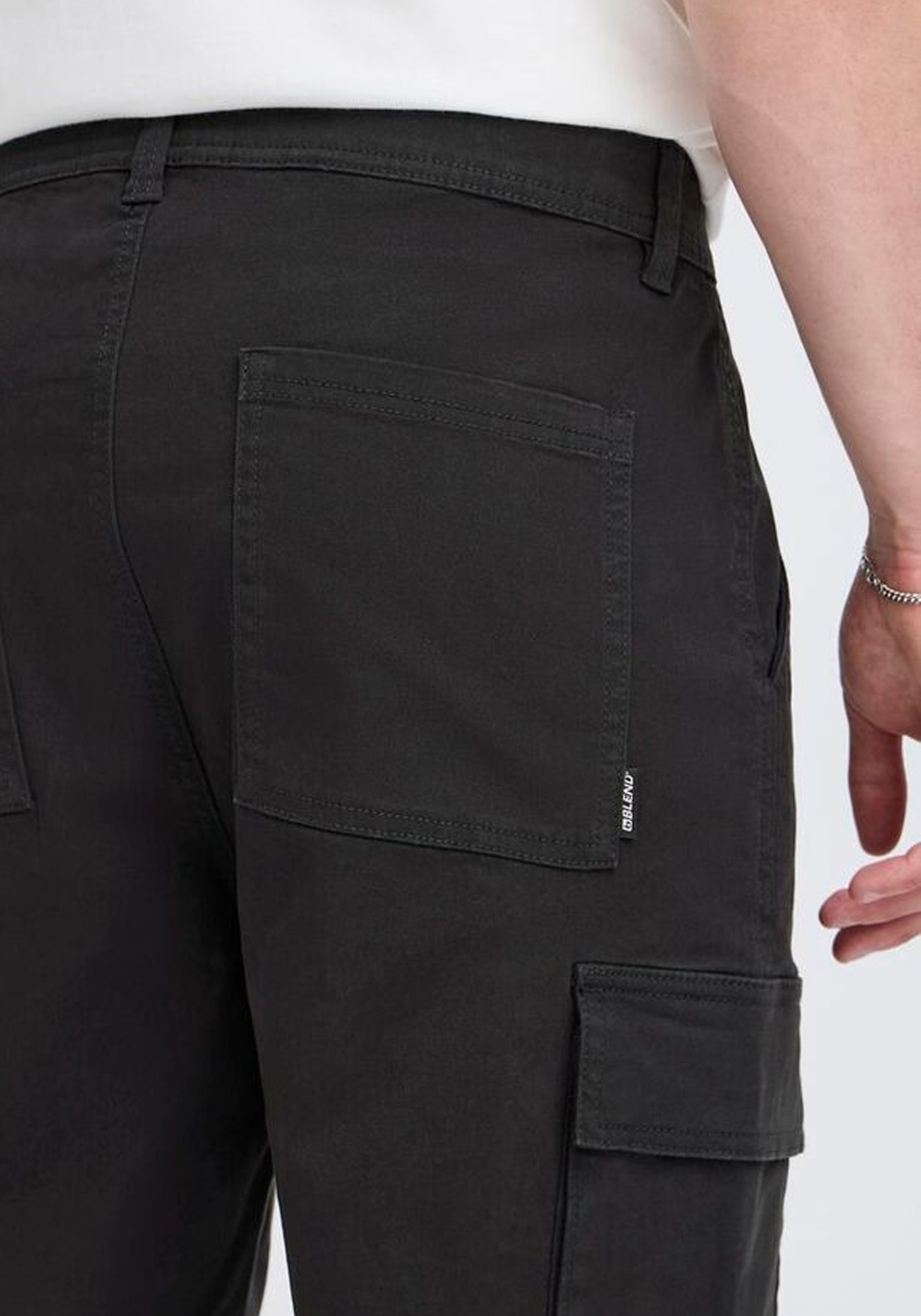 Blend Cargo Παντελόνι της σειράς Natan - 20718744 70155 Black φωτογραφία