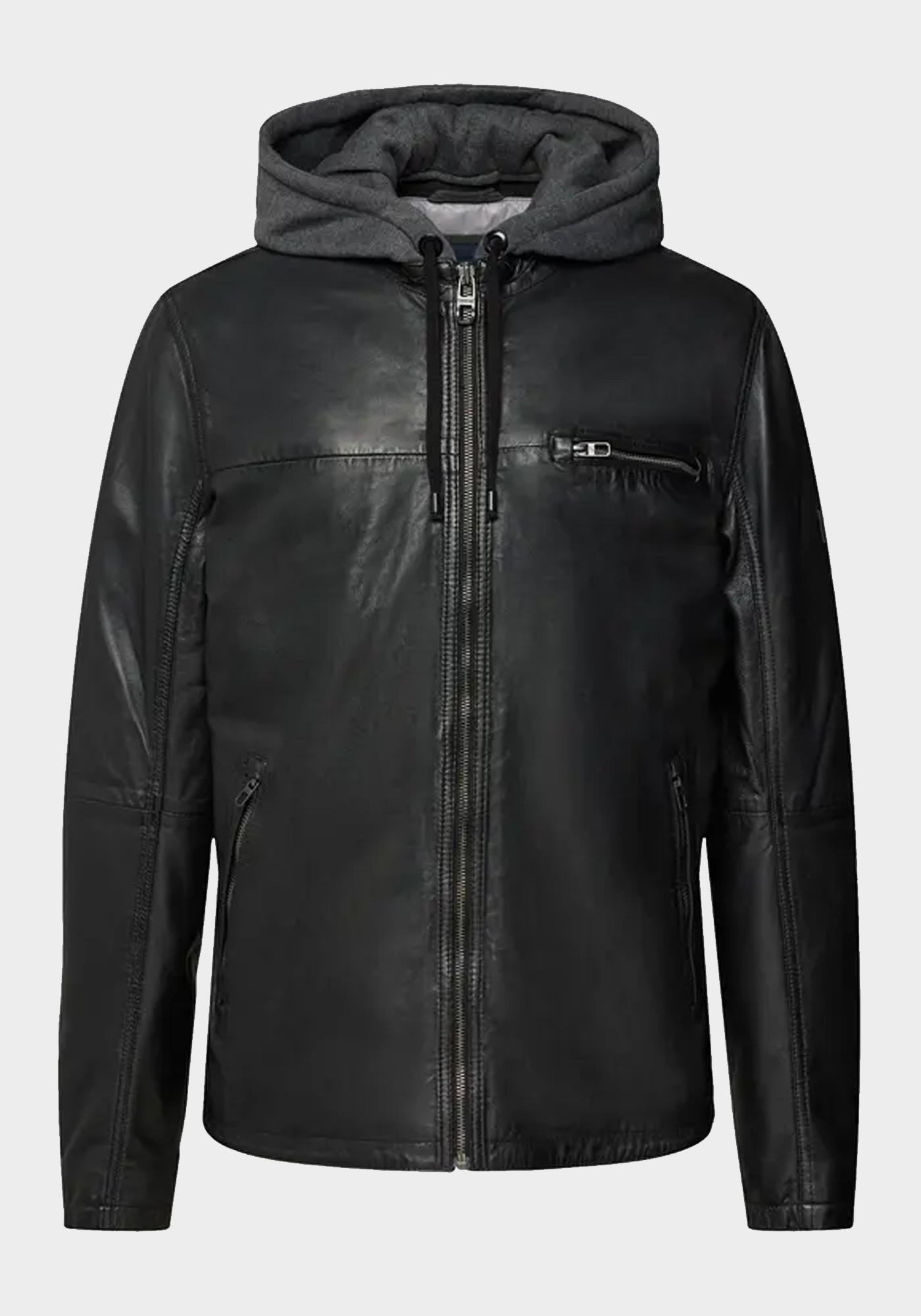 Daniel Hechter Daniel Hechter Δερμάτινο Jacket της σειράς Blouson - 55305 122428 990 Black
