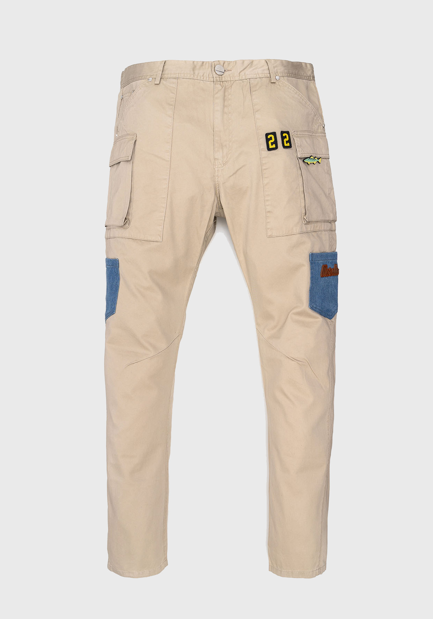 Frankie Morello Frankie Morello Cargo Παντελόνι της σειράς Bocelli - FMP15004PA Beige