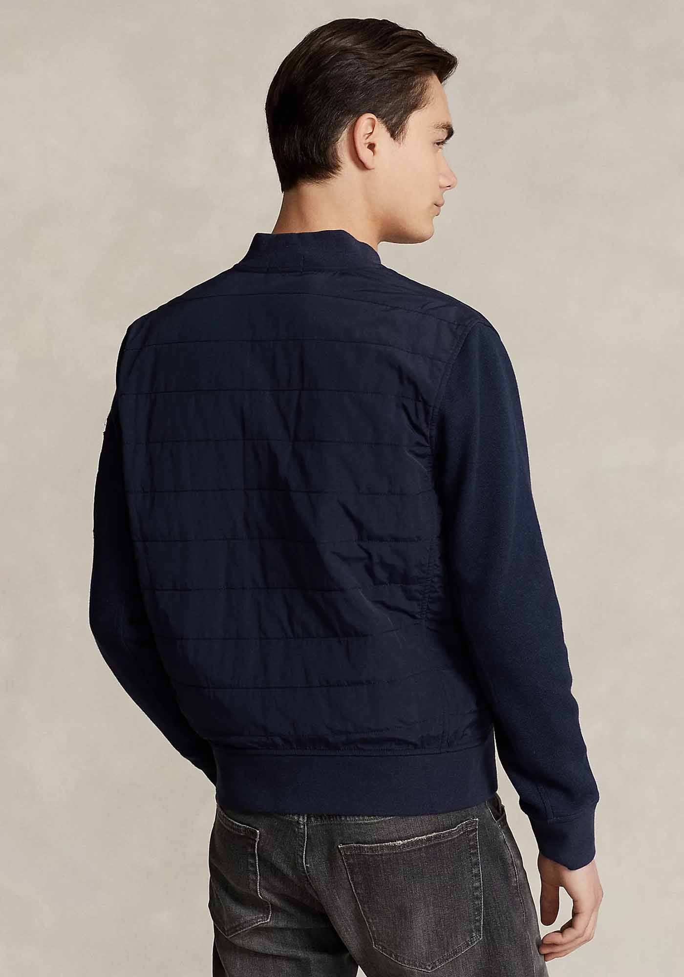 Polo Ralph Lauren Ζακέτα Μπουφάν της σειράς Hybrid Bomber - 710900848 002 Aviator Navy φωτογραφία