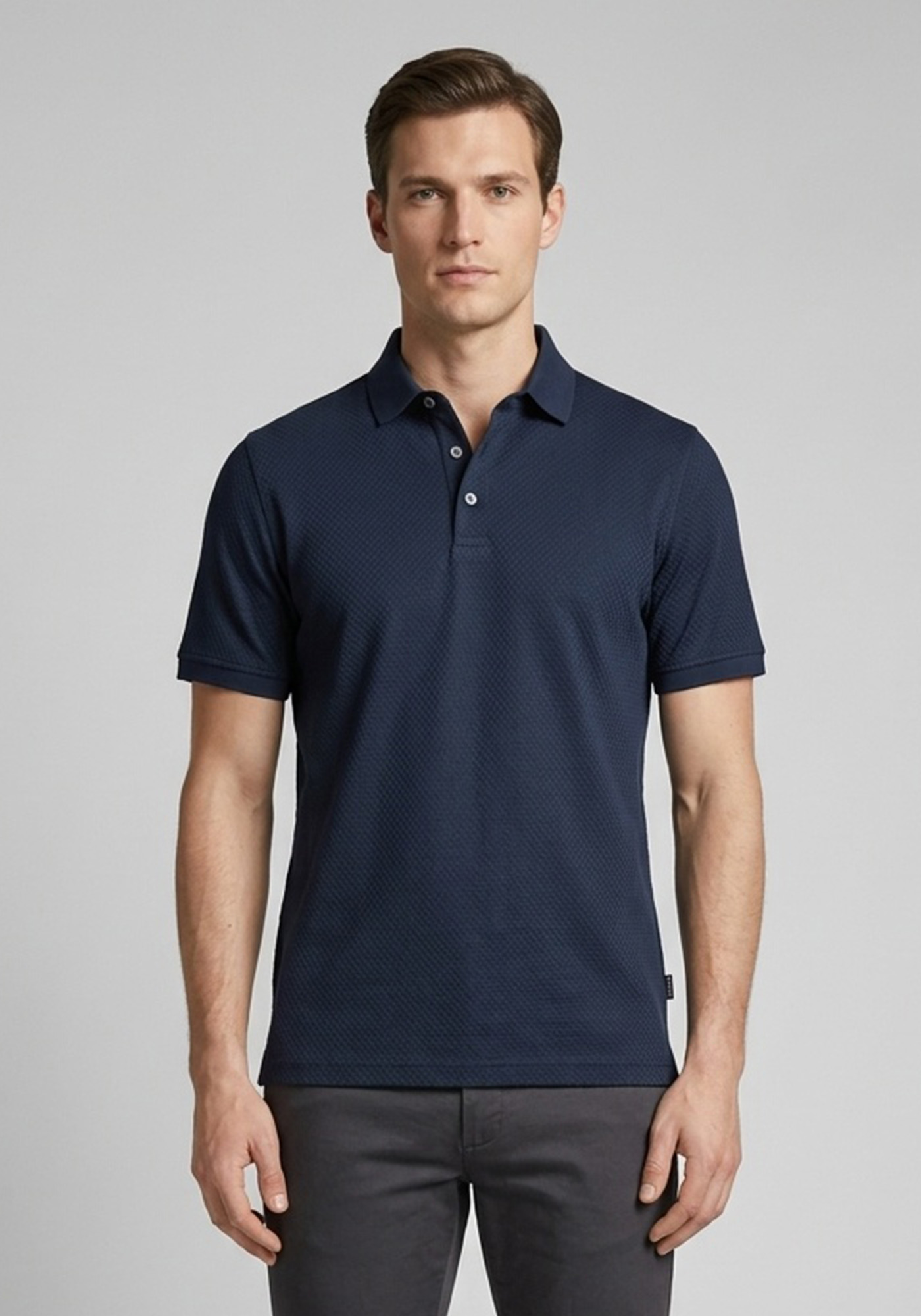 Bugatti Polo Μπλούζα Basic - 8150 15104E 390 Blue