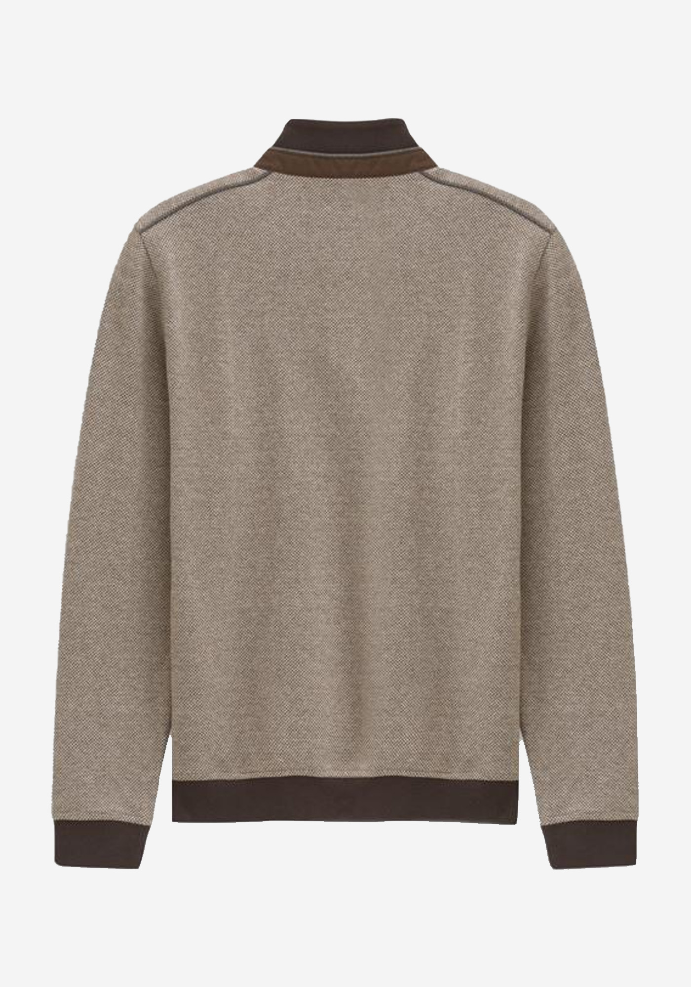 Bugatti Pullover Troyer - 8550 85060D 90 Brown φωτογραφία