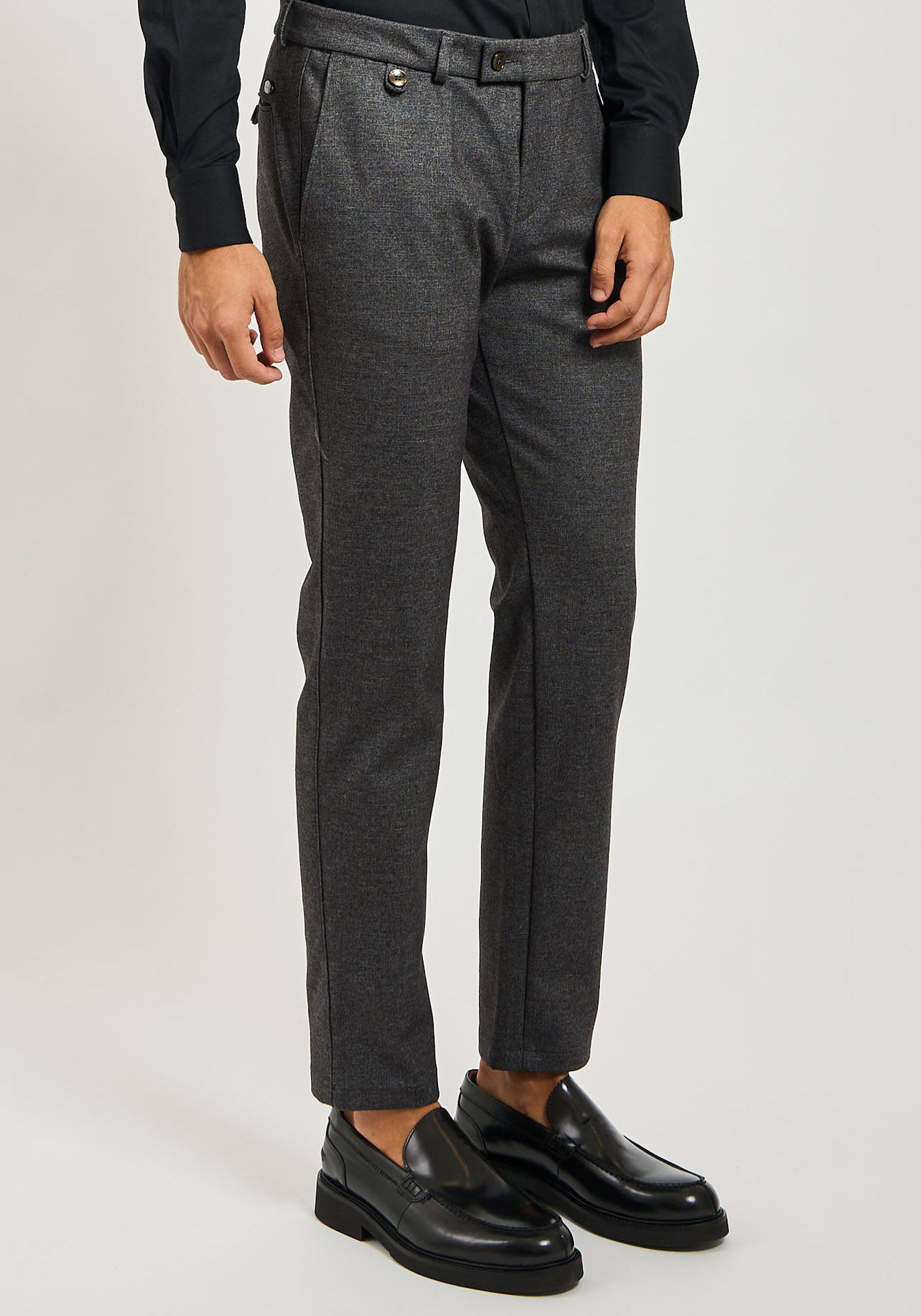 Bugatti Υφασμάτινο Παντελόνι της σειράς Chino - 4096 86844D 80 Grey φωτογραφία