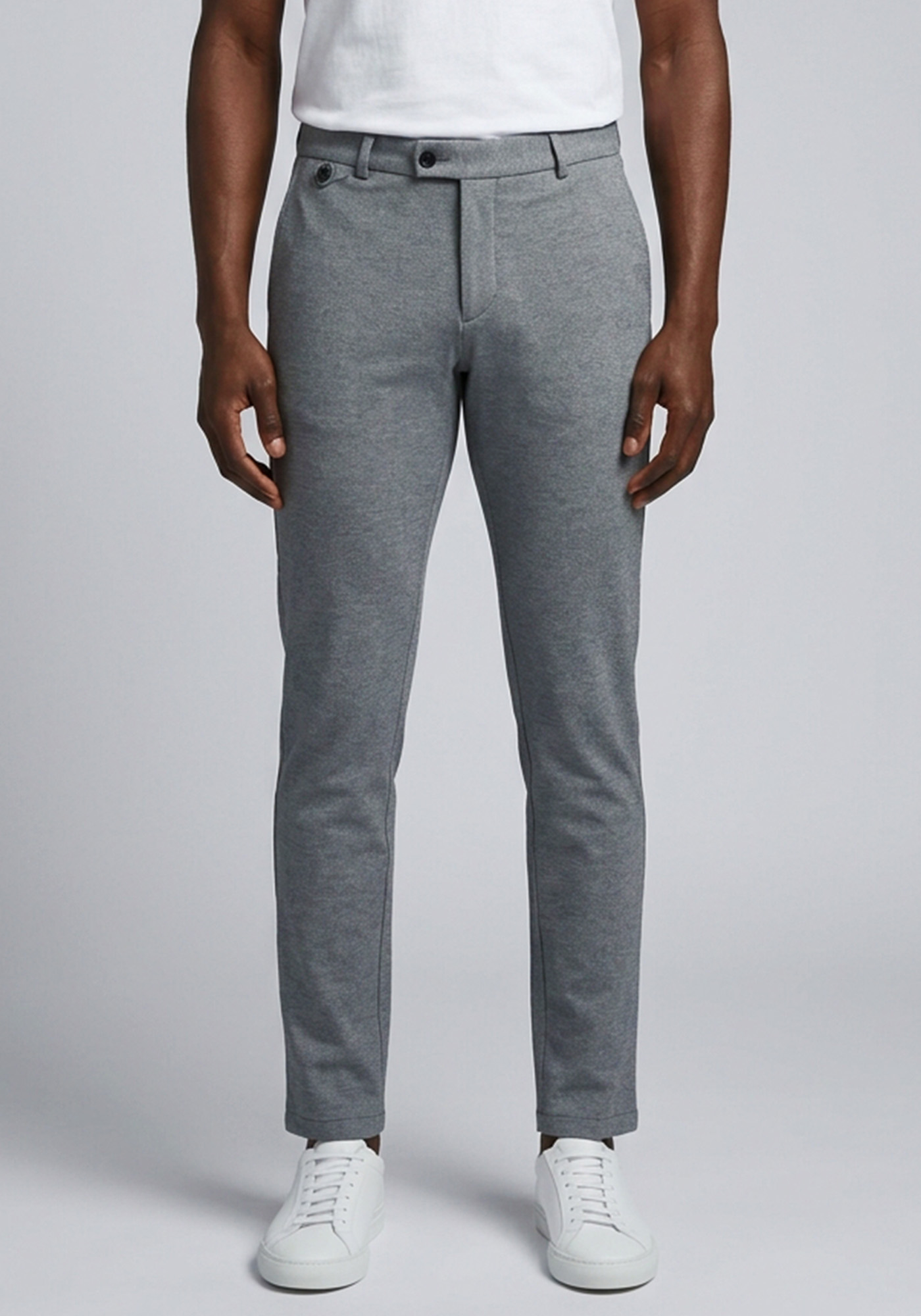 Bugatti Παντελόνι Chino - 4096 16861E 330 Grey/Blue