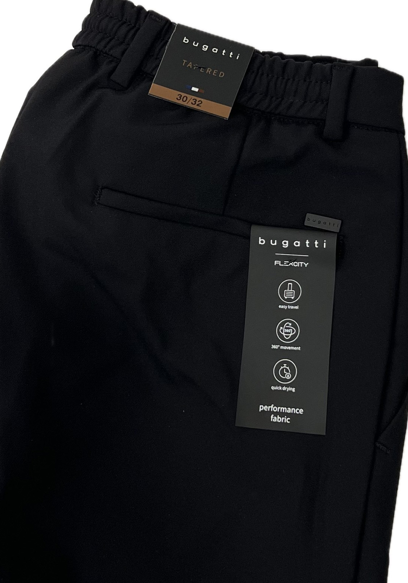 Bugatti Παντελόνι της σειράς Chino - 1216 86753D 290 Black φωτογραφία