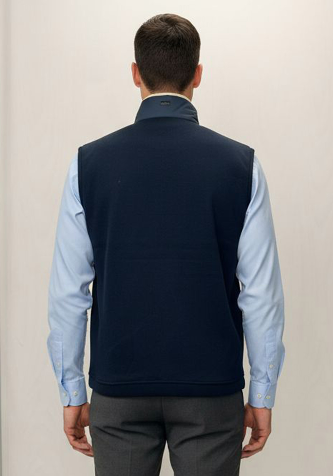 Bugatti Αμάνικο Sweat Vest - 8800 15121E 390 Marine