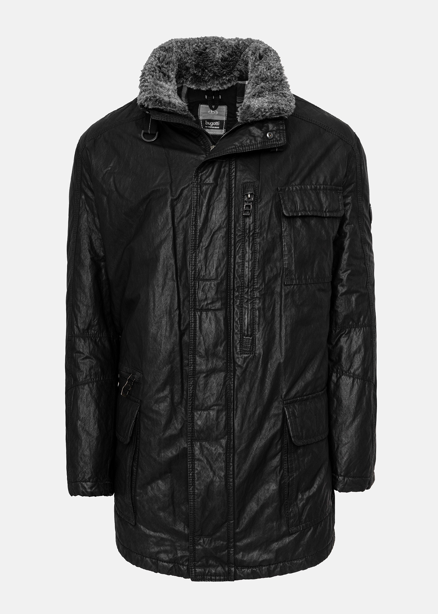 Bugatti Μπουφάν της σειράς Lightweight - 672501 69060 59 Black φωτογραφία