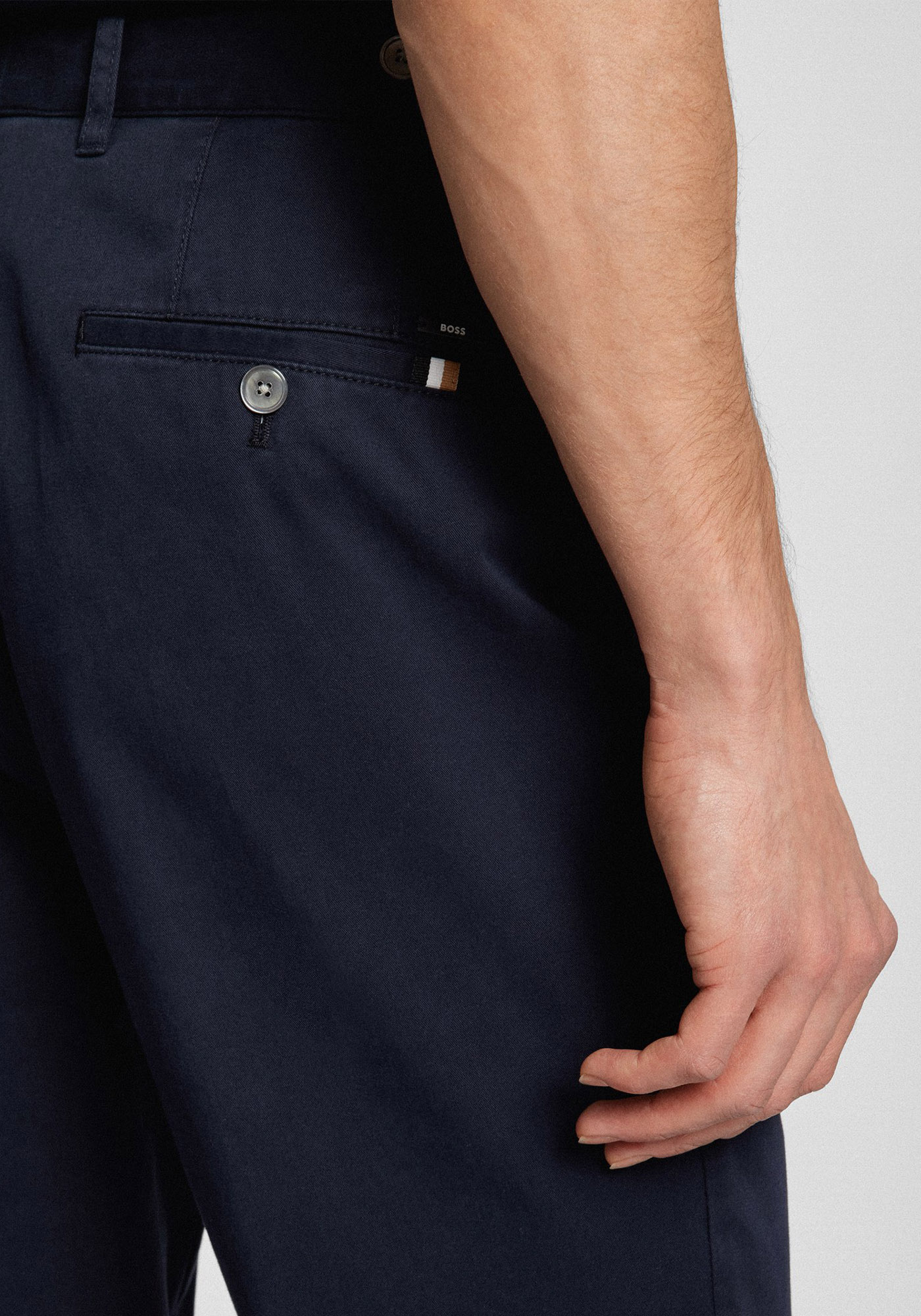 BOSS Υφασμάτινο Παντελόνι της σειράς C Genius W222 - 50468850 404 Dark Blue