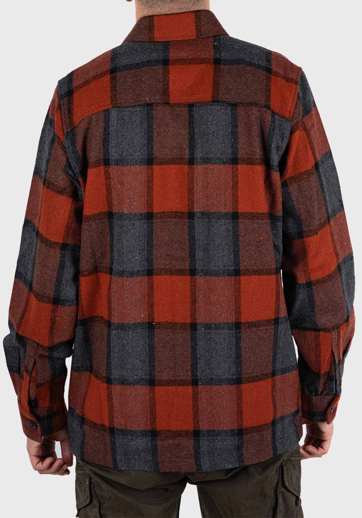 STAFF Overshirt της σειράς Castor - 61 112 048 N0086 Burnt Orange φωτογραφία
