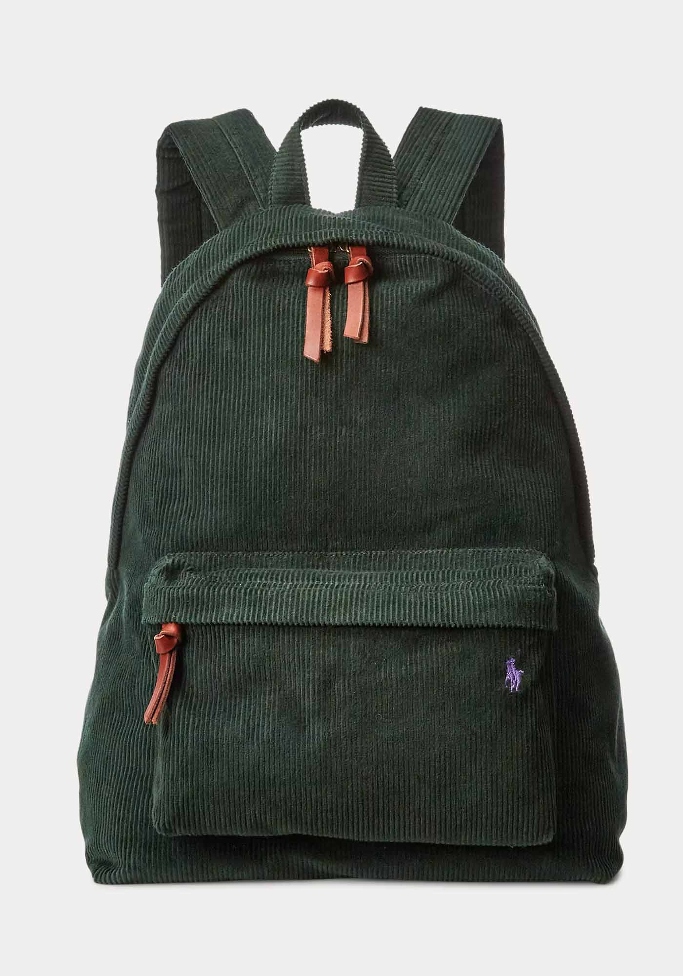 Polo Raplh Lauren Backpack της σειράς Corduroy - 405877068 001 Green