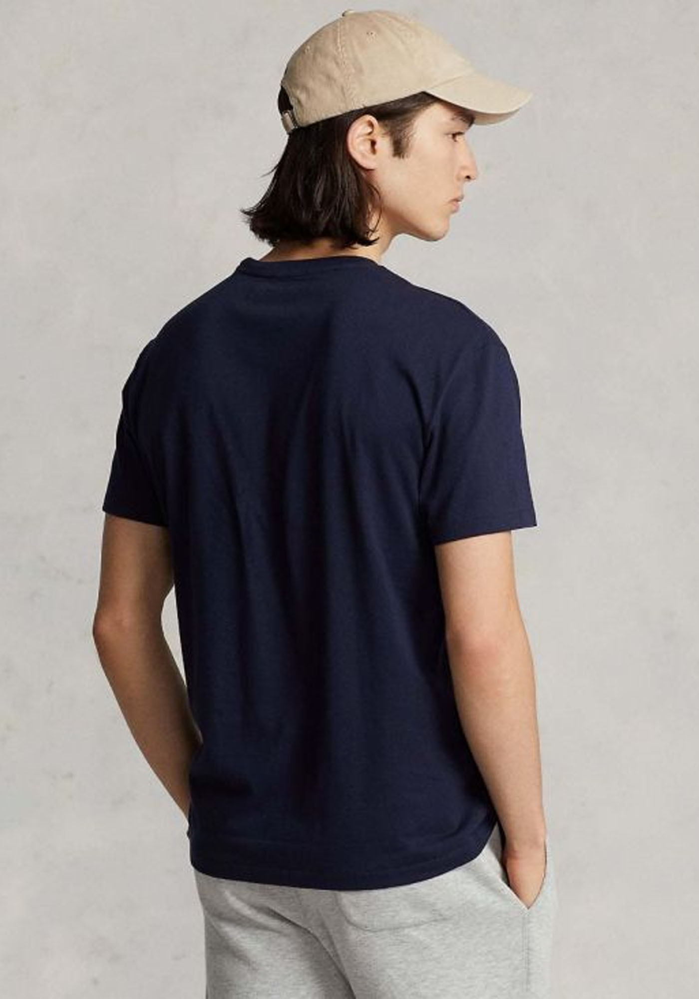 Polo Ralph Lauren T Shirt της σειράς Crewneck - 710680785 004 Navy φωτογραφία