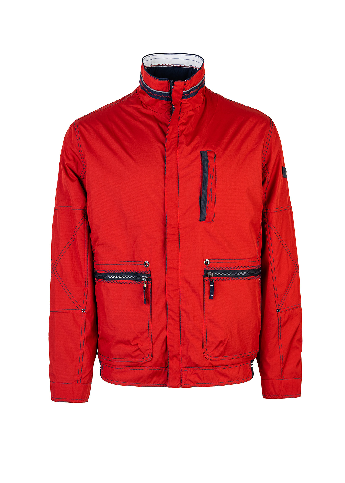 S4 S4 Καλοκαιρινό Bomber Jacket διπλής όψεως της σειράς Duplicity - 70065 4175 1400 Red/Blue