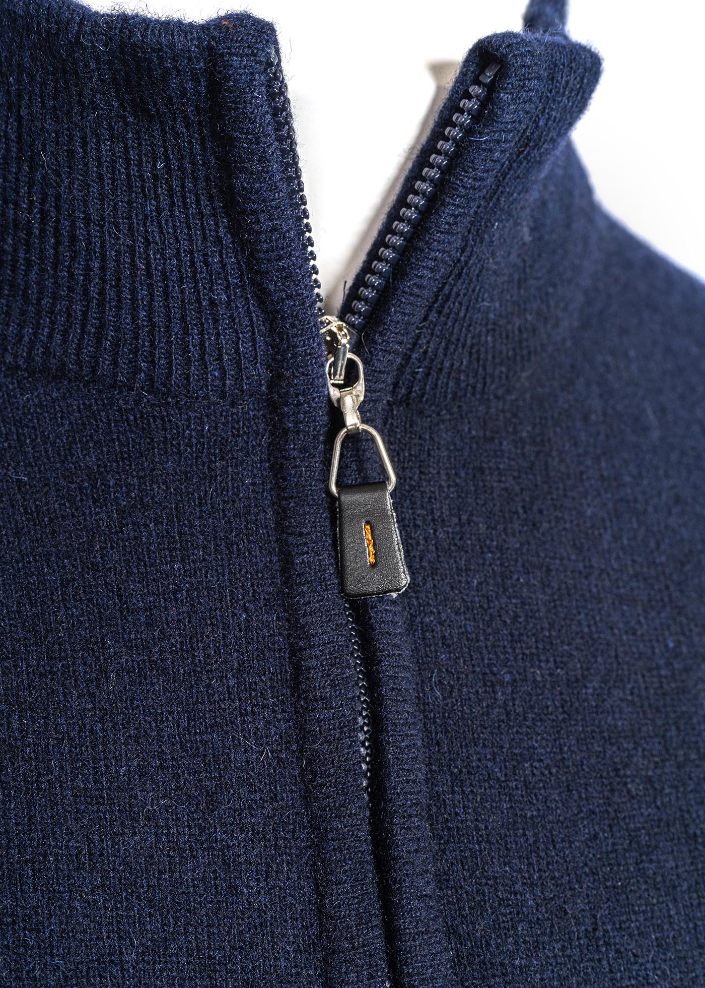 Half Zip Mπλούζα σε κλασσική γραμμή - 10 5140 - 407 Blue φωτογραφία