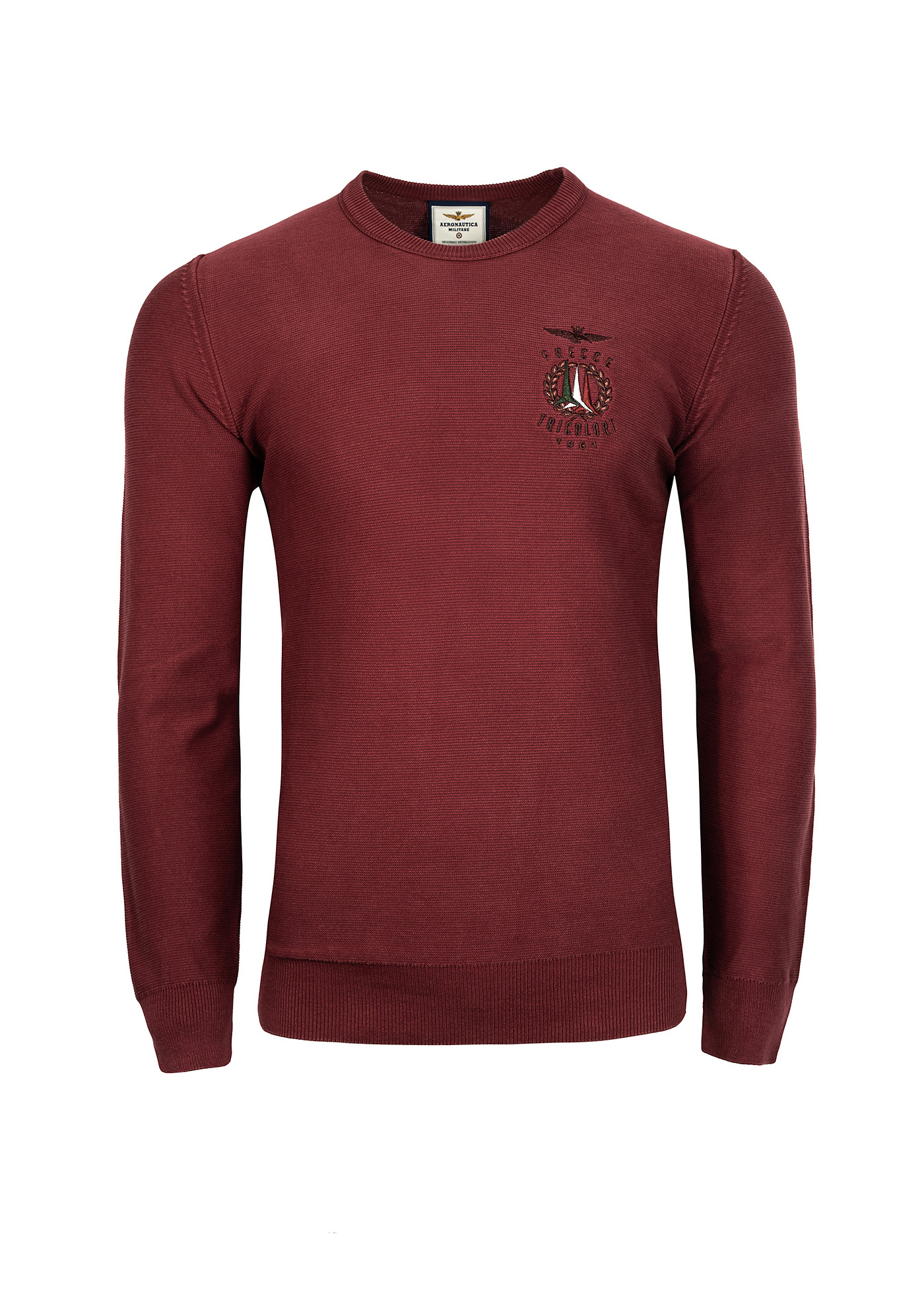 Πλεκτή μπλούζα Maglia Girocollo - MA1158 /19257 Wine