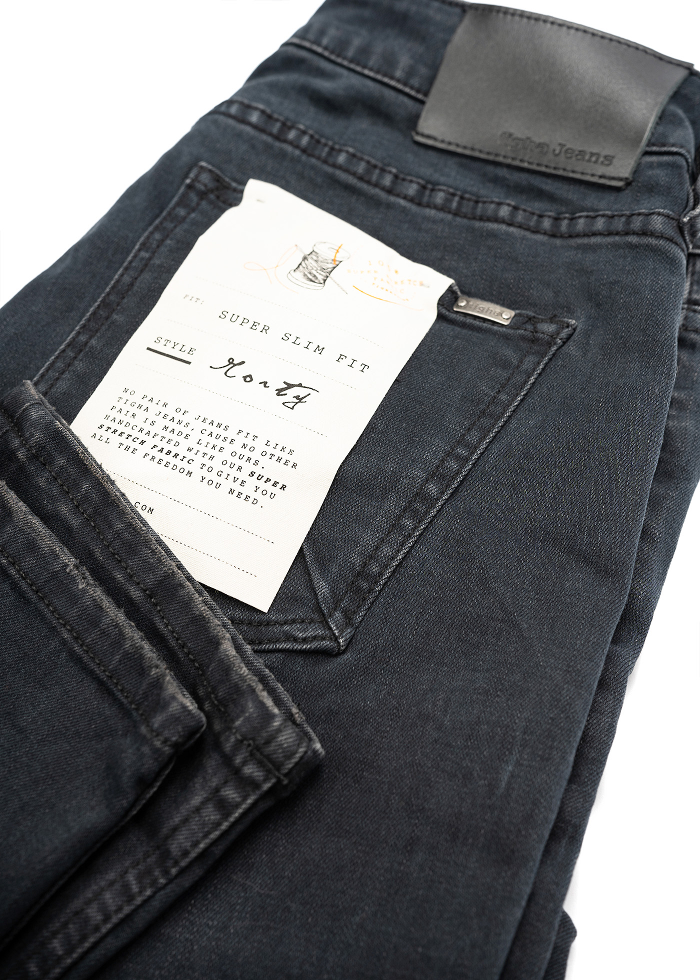 Ανδρικό Morty 6892 σε super slim γραμμή - Stone Wash φωτογραφία