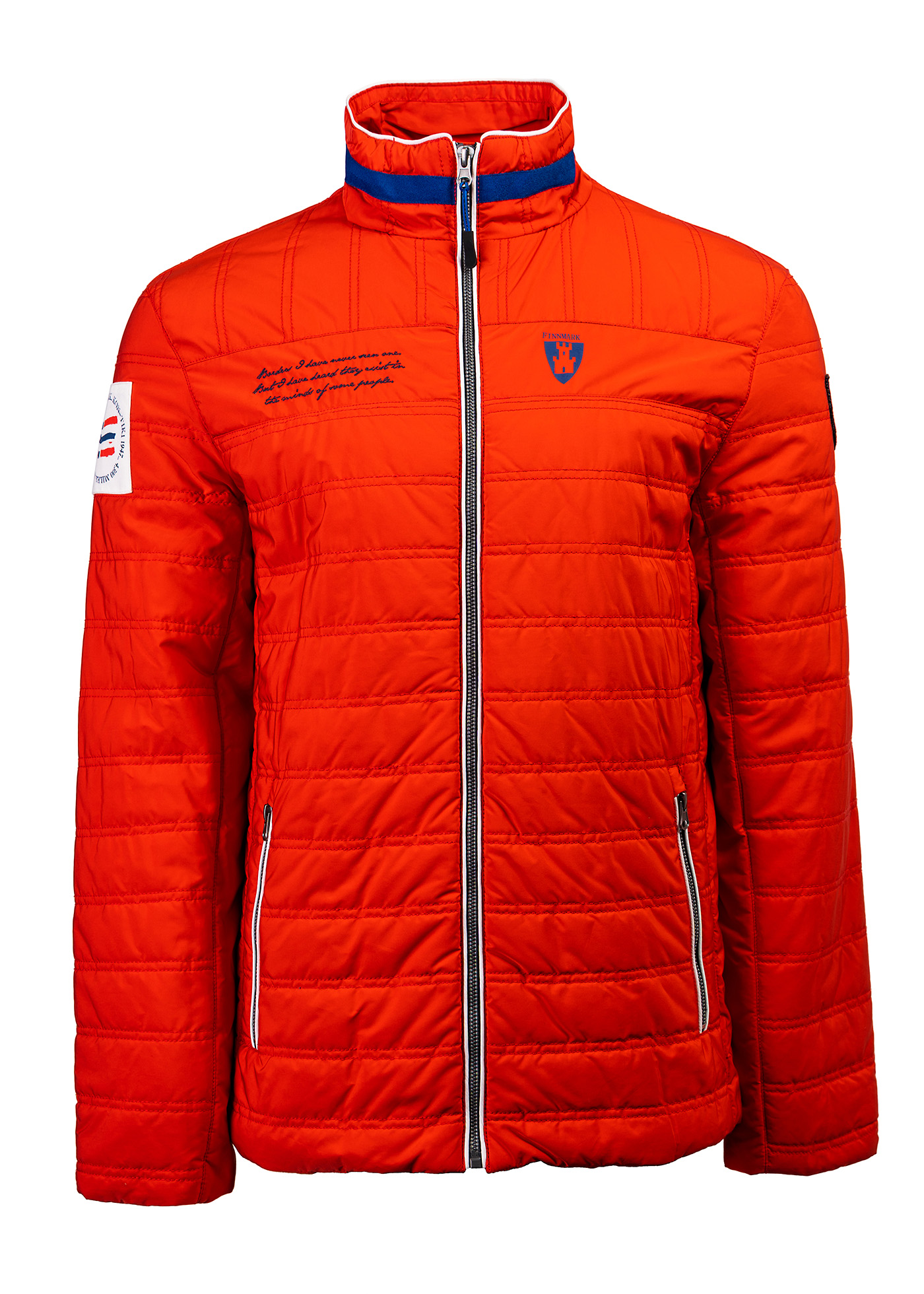 Finnmark Ανδρικό Μπουφάν Man Jacket σε κανονική γραμμή - 8088 RED