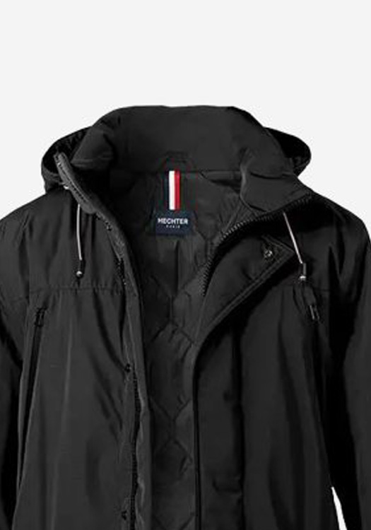 Daniel Hechter Parka της σειράς H-XTECH - 50148 142240 990 Black