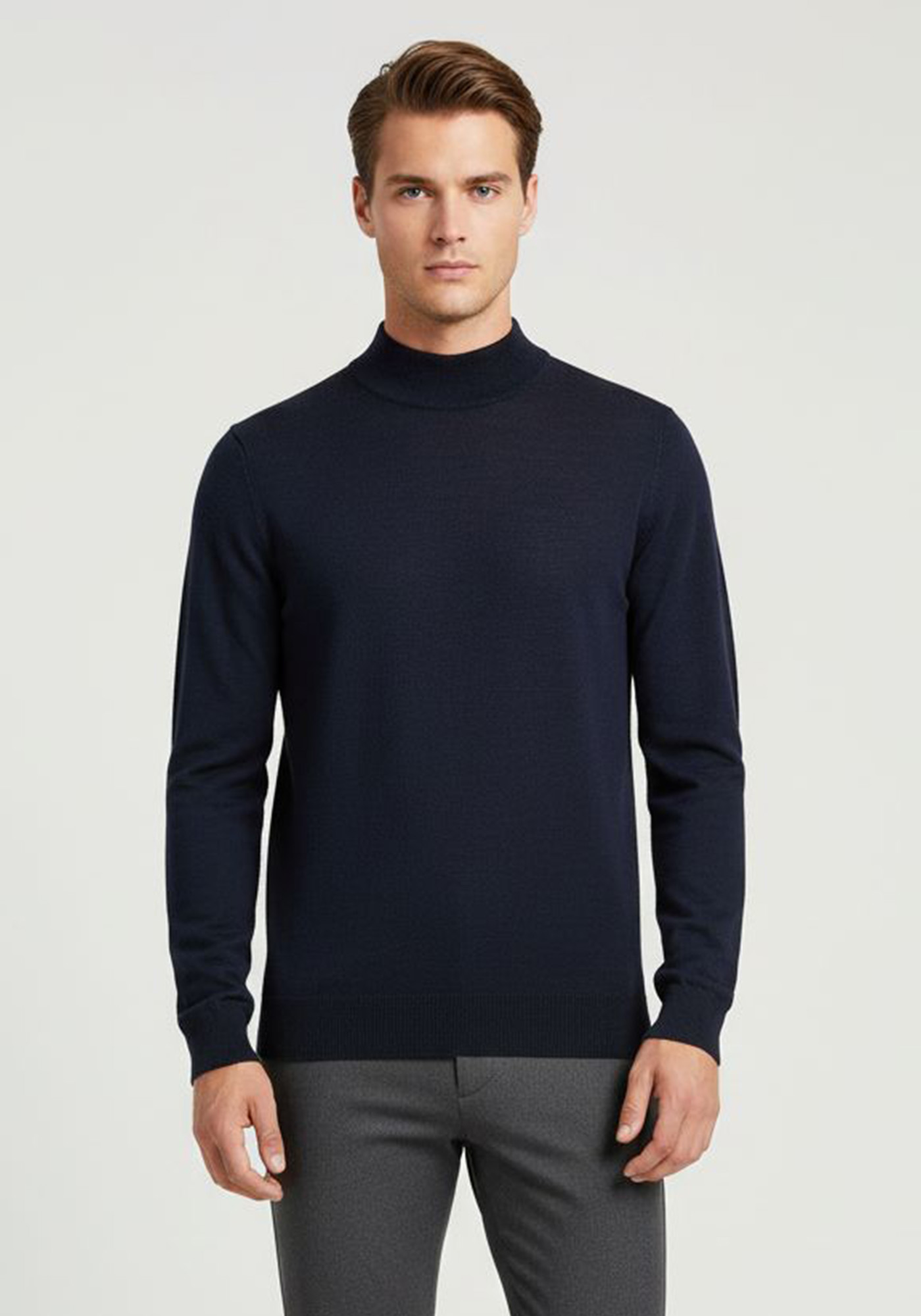 Daniel Hechter Ημί-ζιβάγκο της σειράς Turtleneck - 65001 122801 690 Blue