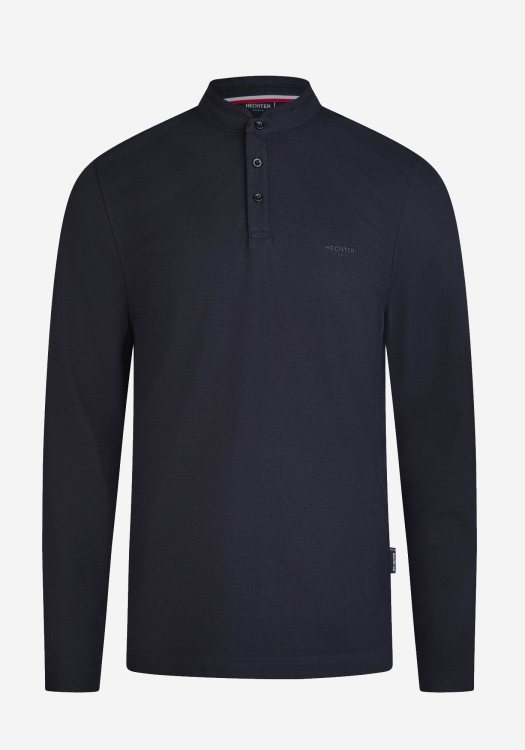 Daniel Hechter Μακρυμάνικη Polo της σειράς Polo - 74016 152908 690 Blue