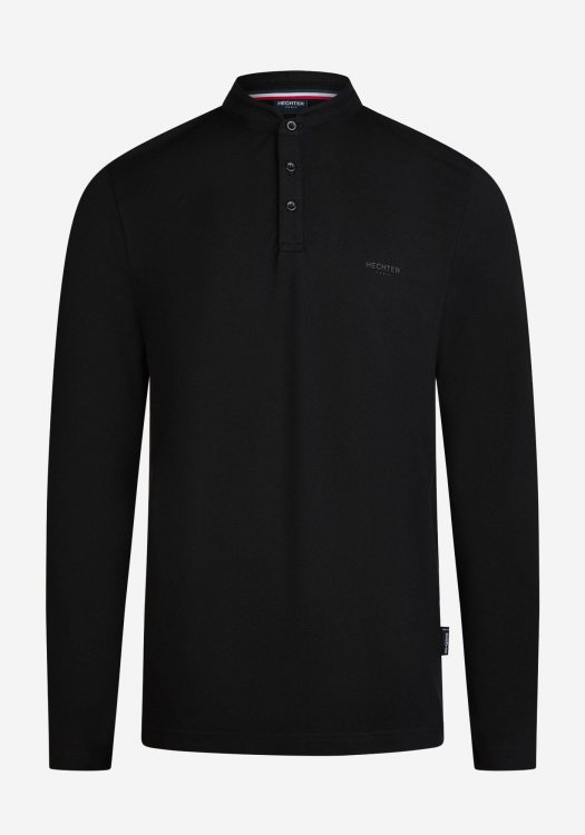 Daniel Hechter Μακρυμάνικη Polo της σειράς Polo - 74016 152908 990 Black