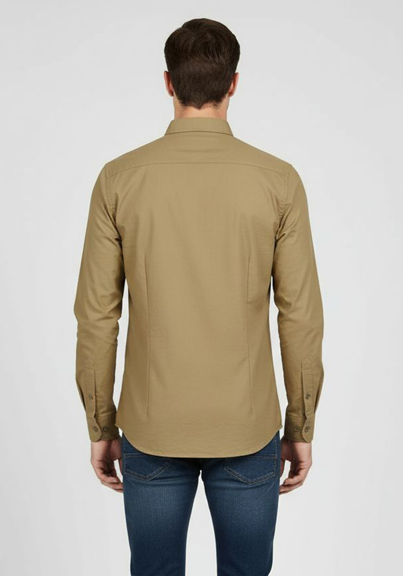 Daniel Hechter Πουκάμισο της σειράς Kent - 60253 141610 540 Mud