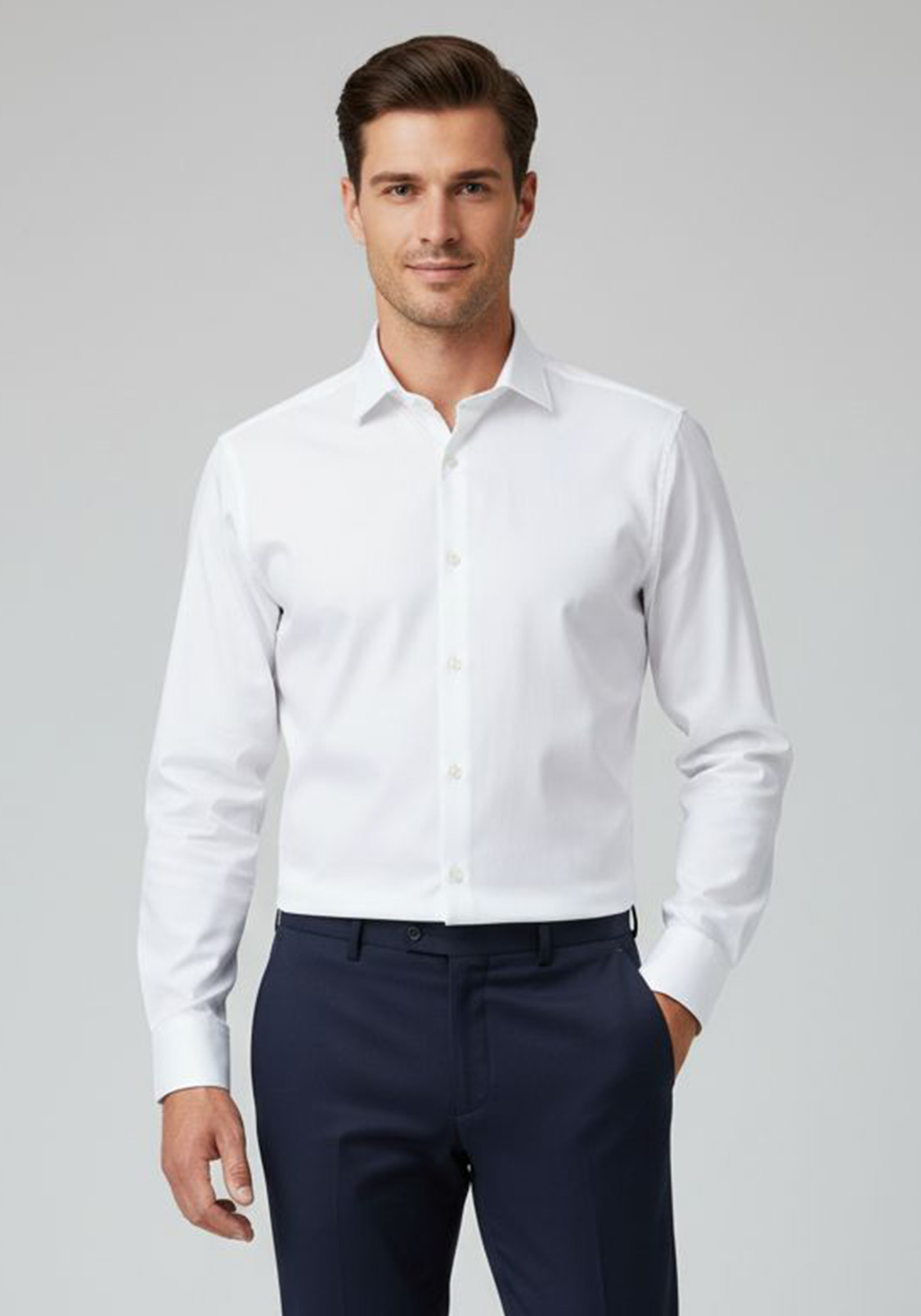 Daniel Hechter Πουκάμισο της σειράς Shark - 60120 151510 10 White