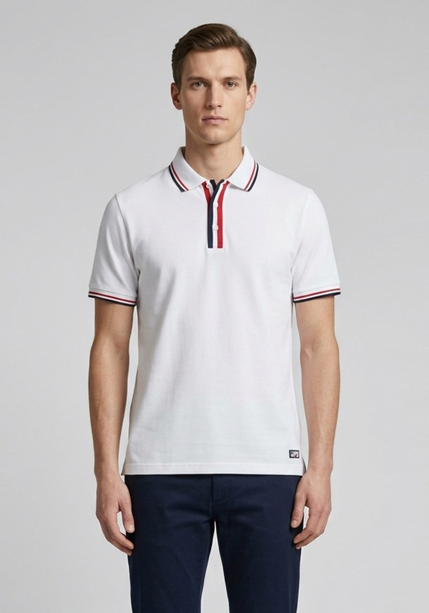 Daniel Hechter Μπλούζα Polo - 14159 760 White