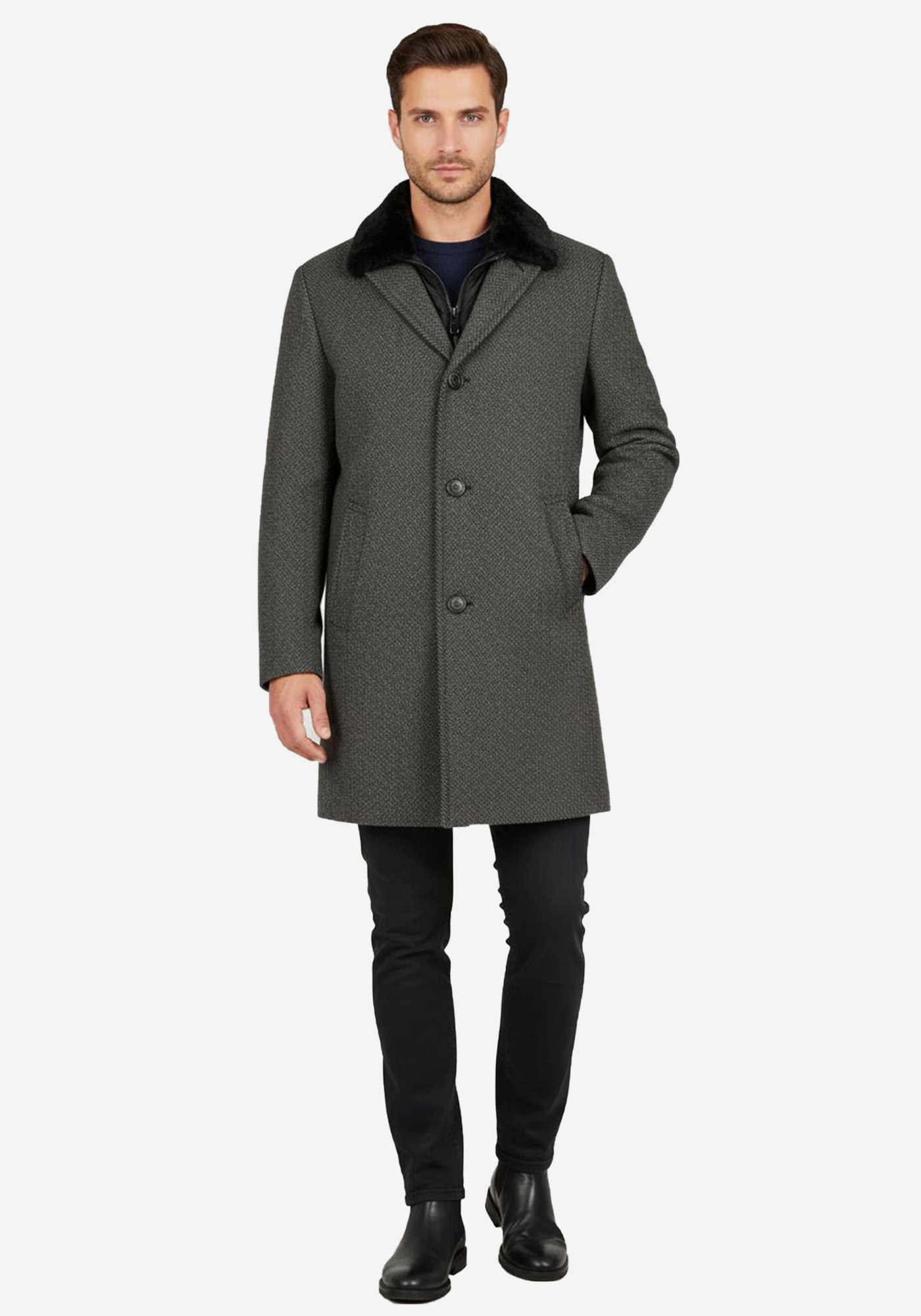 Daniel Hechter Παλτό της σειράς Coat - 45014 142253 920 Grey
