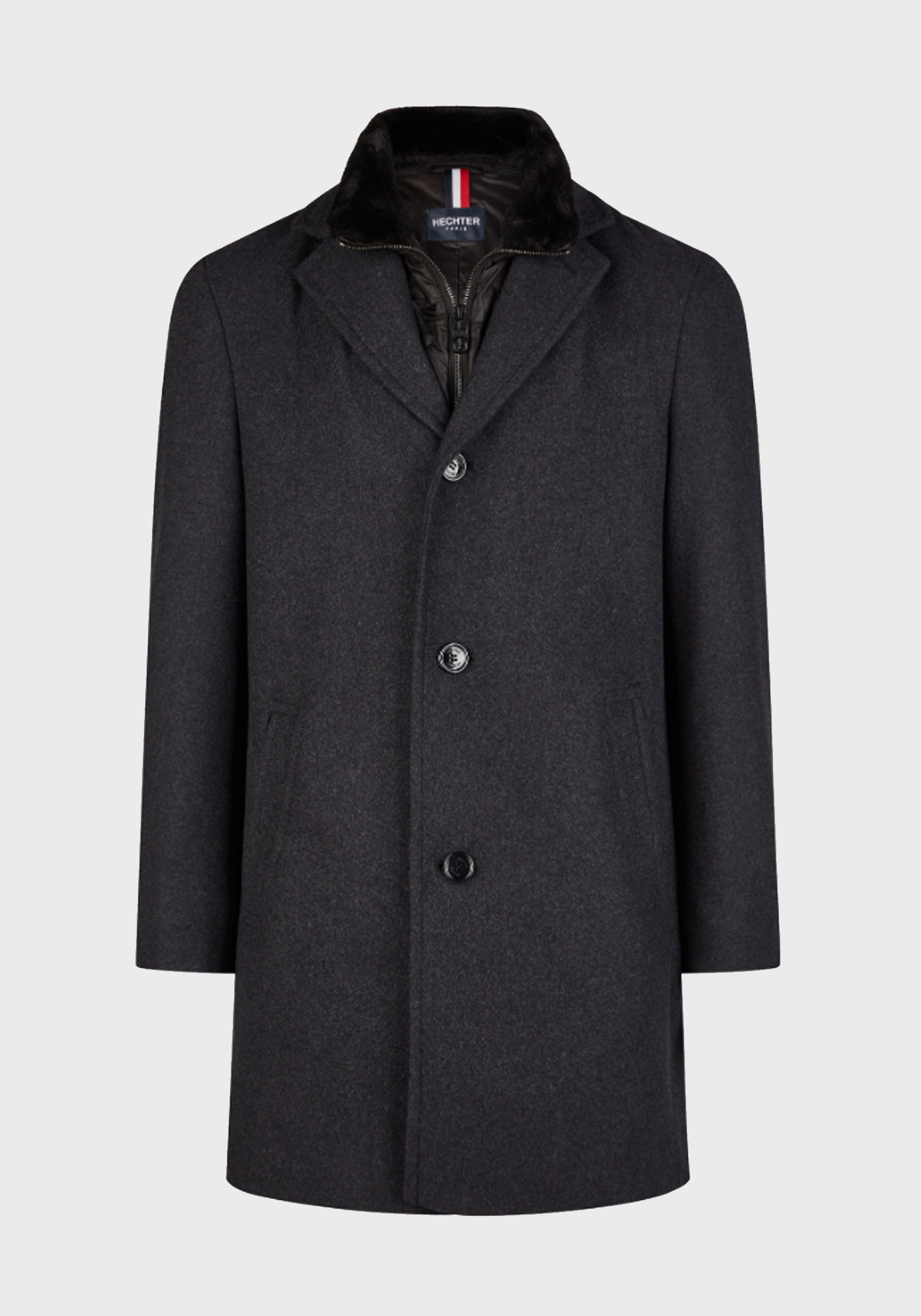 Daniel Hechter Παλτό της σειράς Coat - 45014 142270 970 Anthracite φωτογραφία