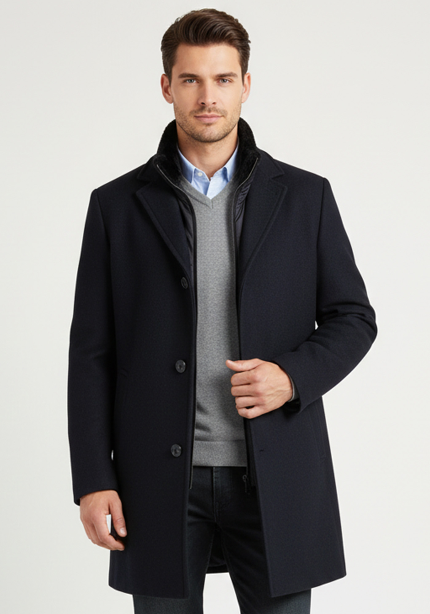 Daniel Hechter Daniel Hechter Παλτό της σειράς Coat - 45014 152270 680 Navy