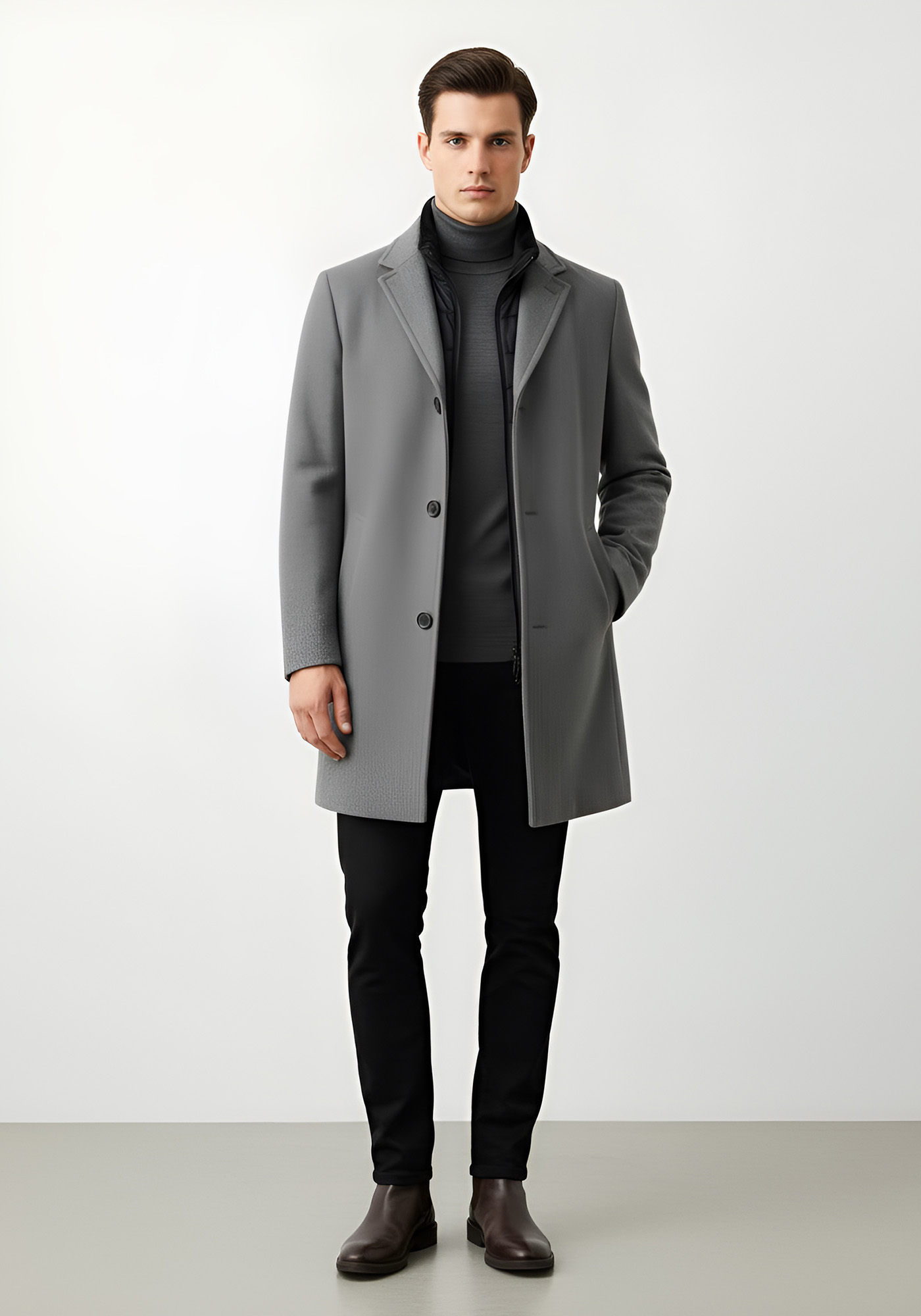 Daniel Hechter Παλτό της σειράς Coat - 45014 152270 940 Grey
