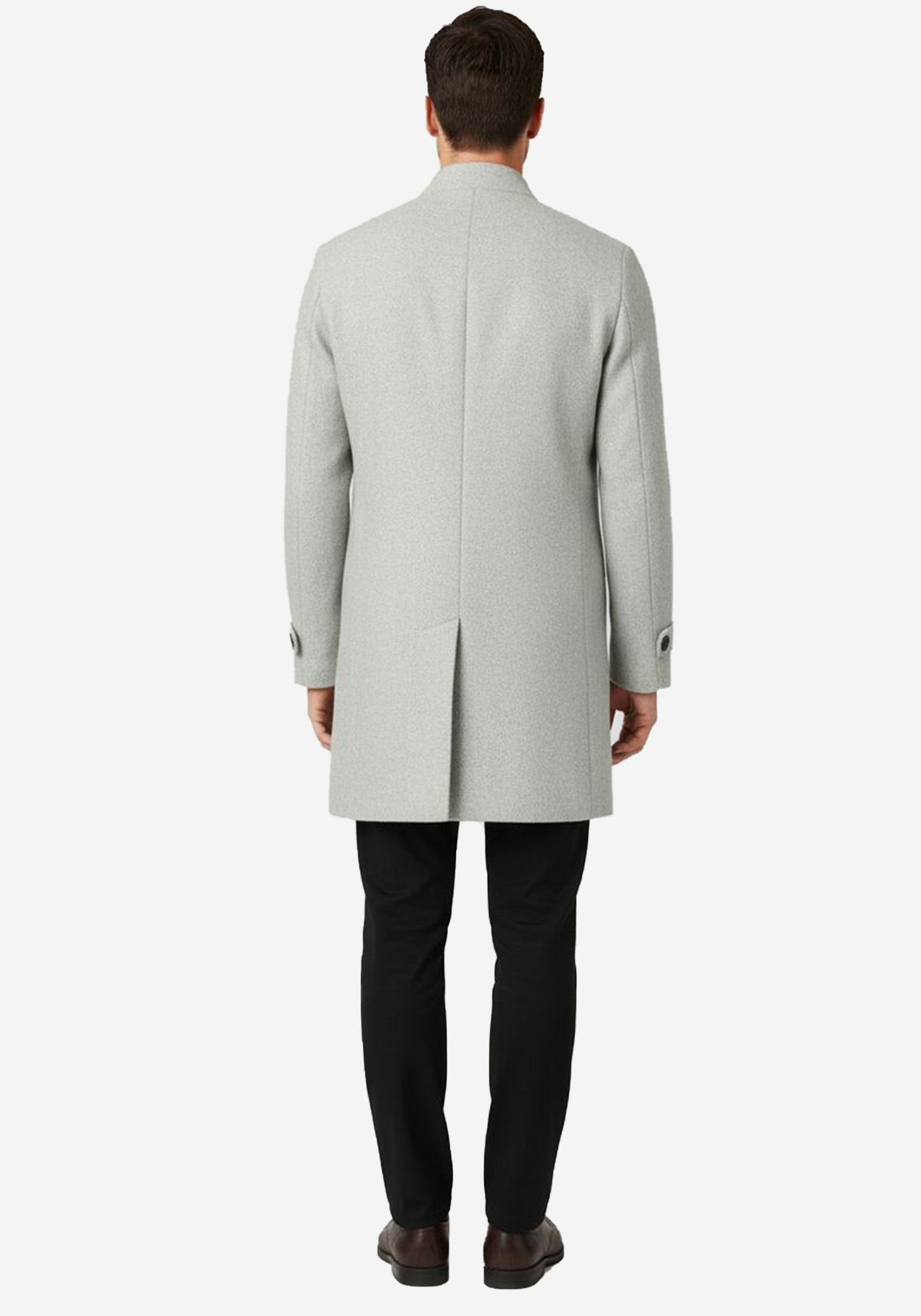 Daniel Hechter Παλτό της σειράς Mao - 45001 122252 910 Light Grey φωτογραφία