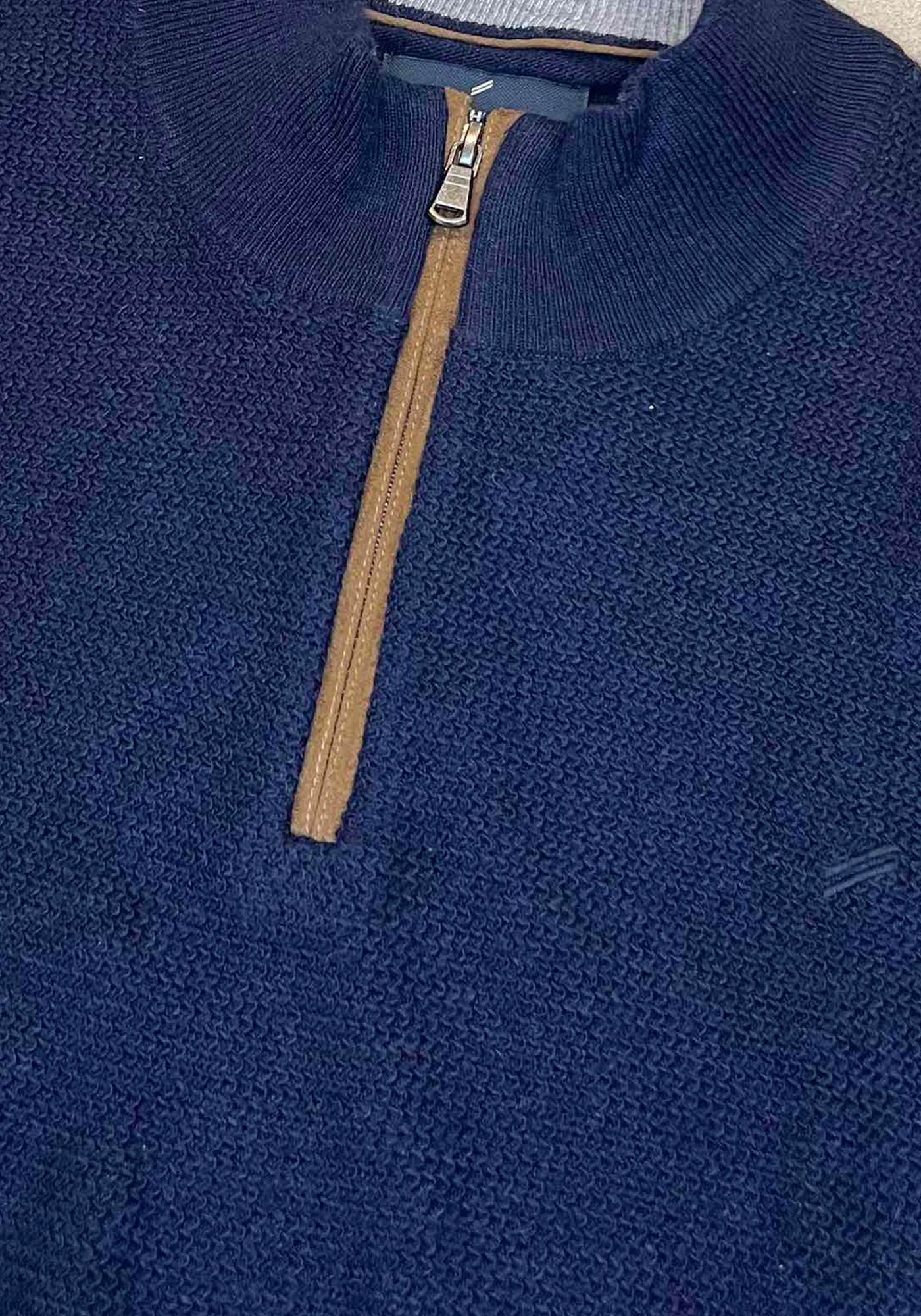 Daniel Hechter Zip Troyer της σειράς Sweatshirt - 65066 172809 680 Blue