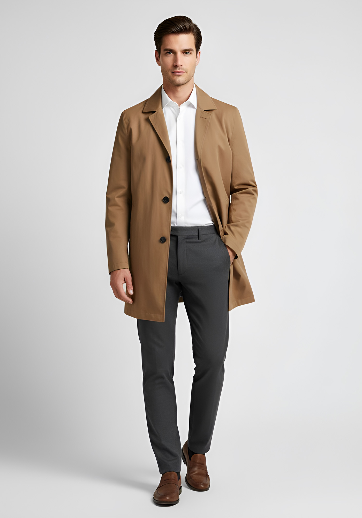 Daniel Hechter Daniel Hecter Καπαρντίνα της σειράς Coat - Brown