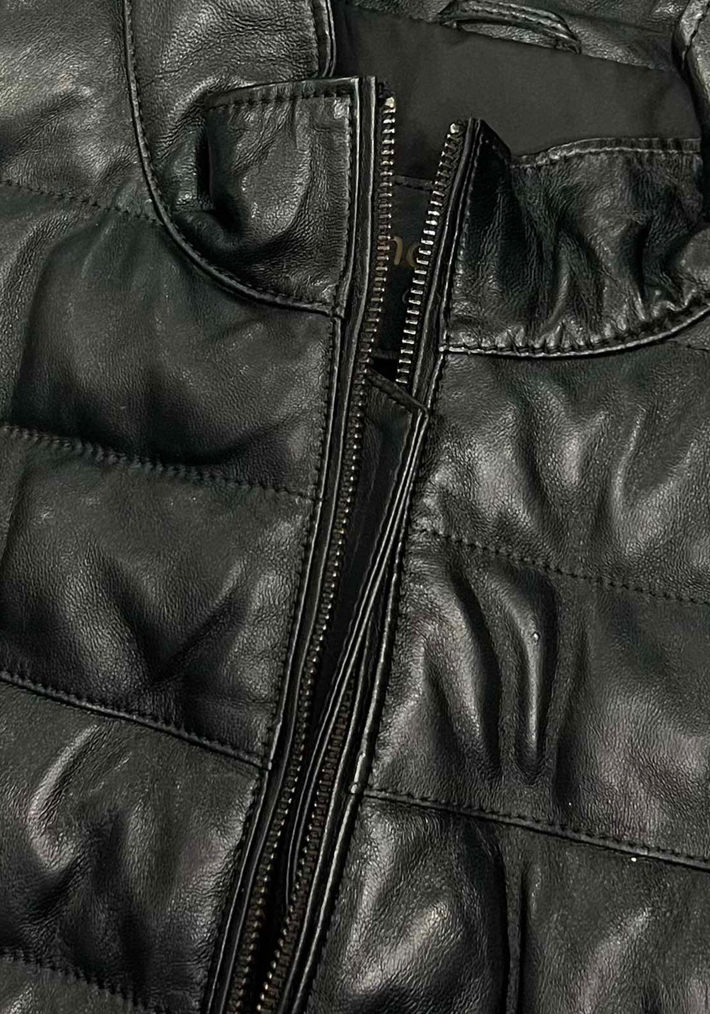 David Moor Δερμάτινο Jacket της σειράς Massimo - 00384 001 Black φωτογραφία