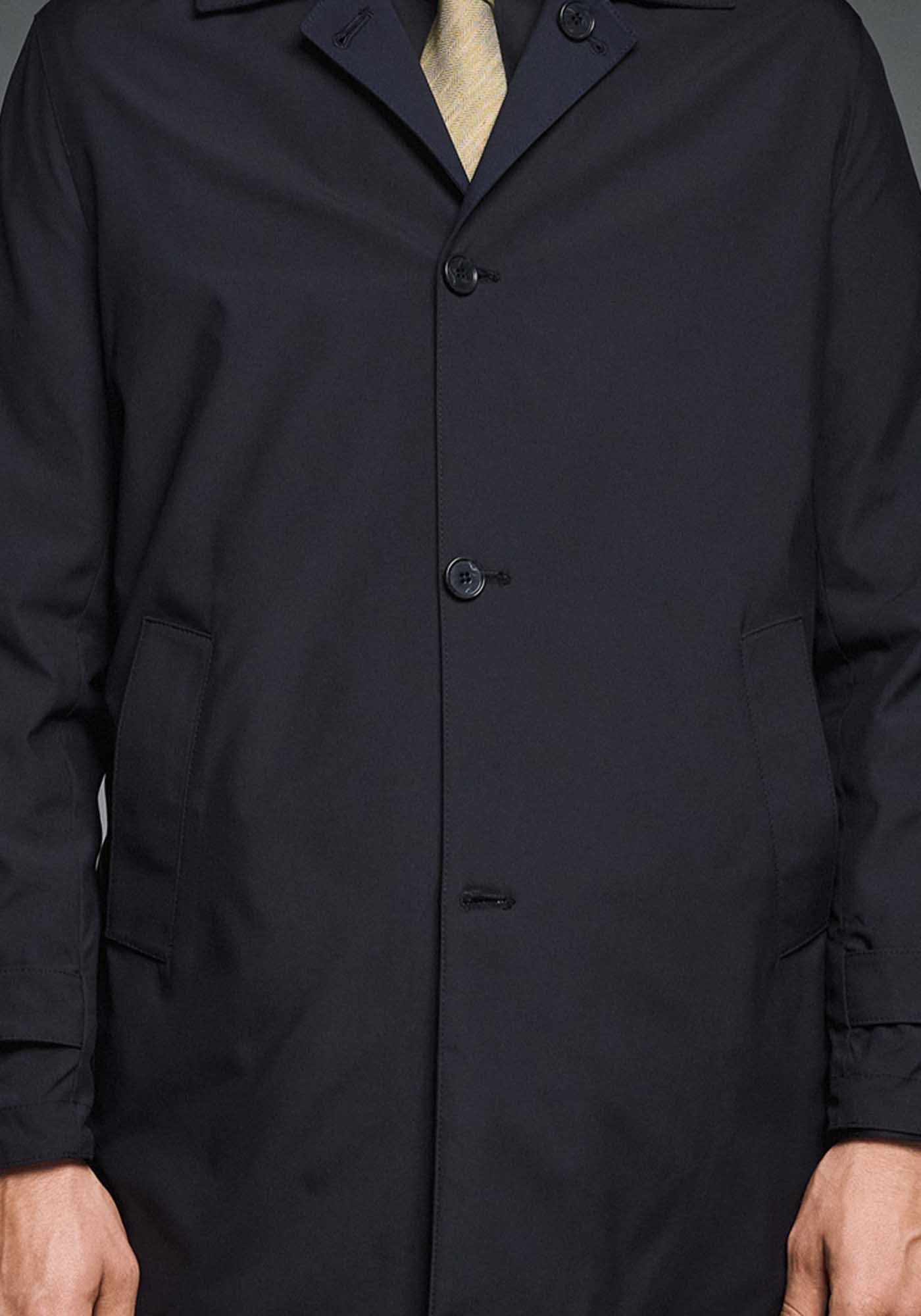 Guy Laroche Καπαρντίνα της σειράς Doubleface - GLEW244037 1 Blue Black