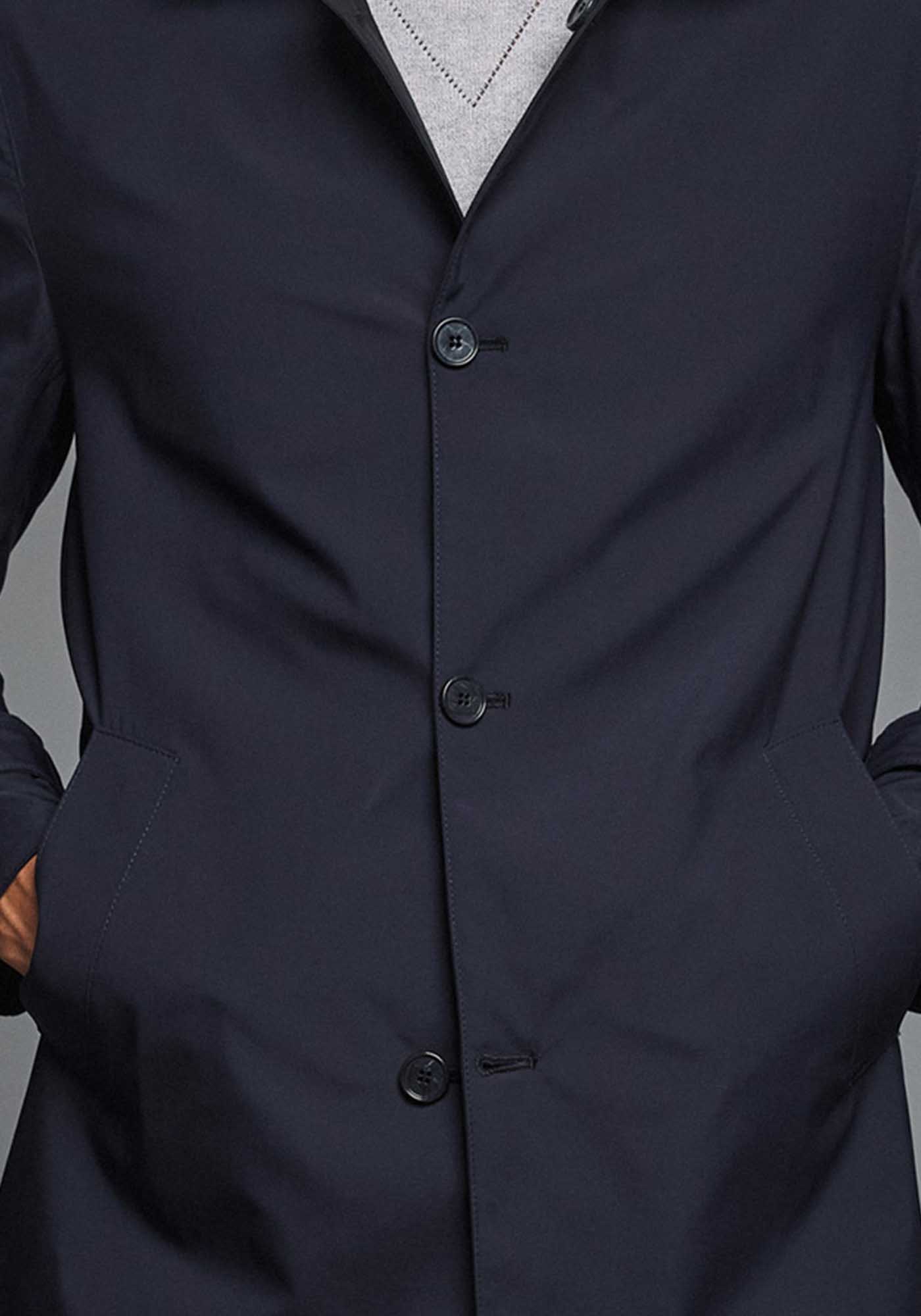 Guy Laroche Καπαρντίνα της σειράς Doubleface - GLEW244037 1 Blue Black