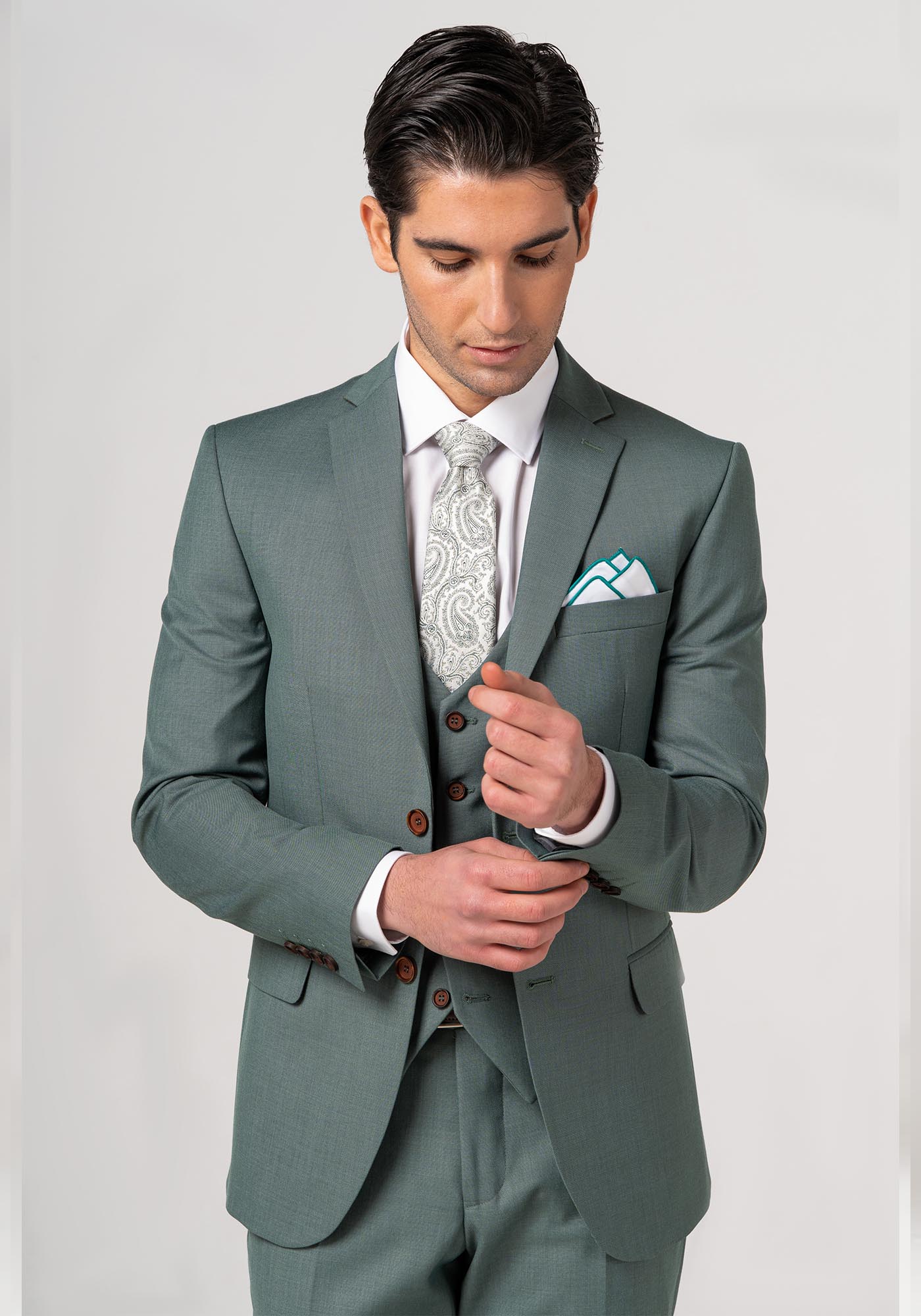Fragosto Κοστούμι της σειράς Suit - FRS998 11 06 Lush Green φωτογραφία