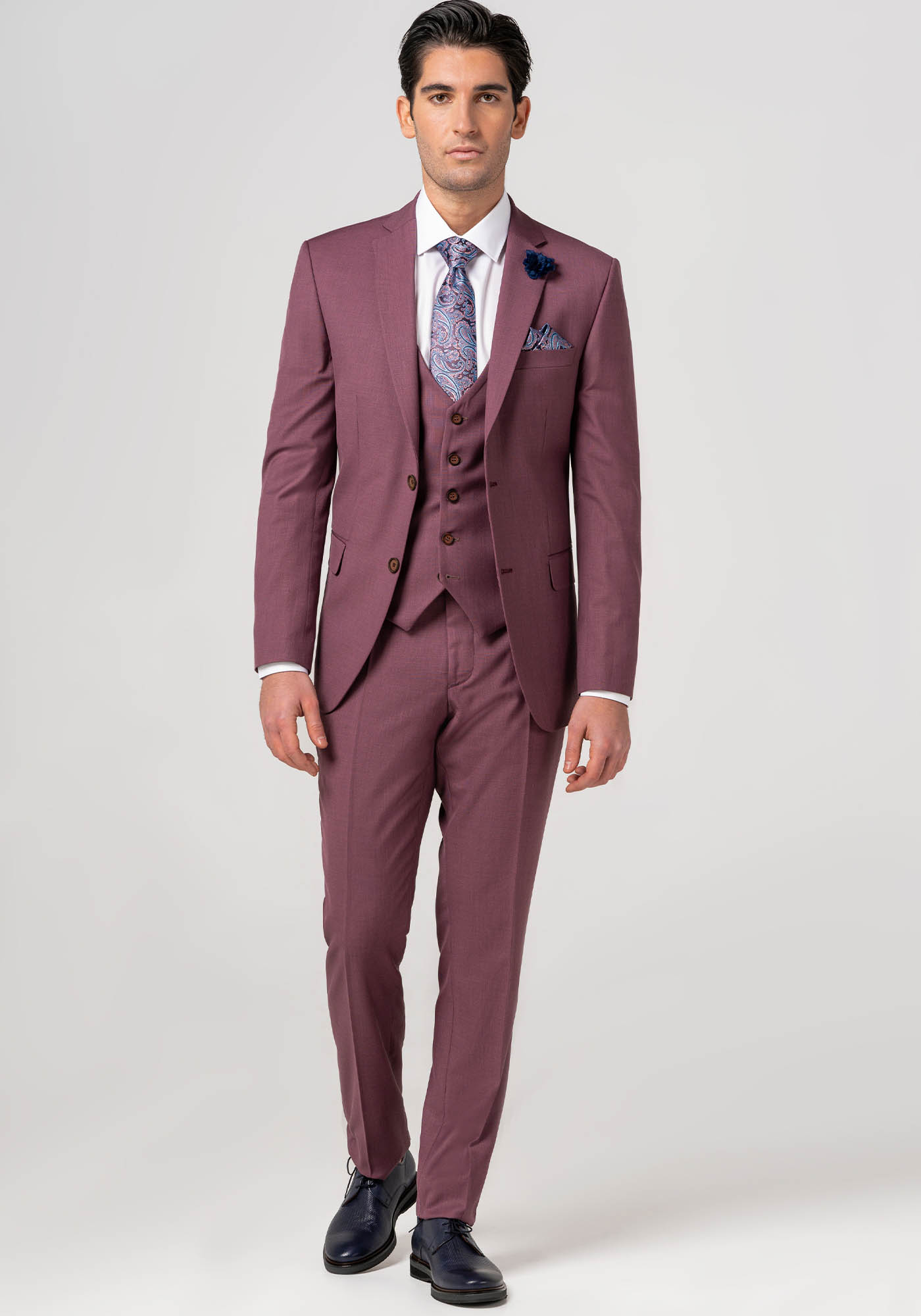 Fragosto Fragosto Κοστούμι της σειράς Suit - FRS998 121 01 Wine