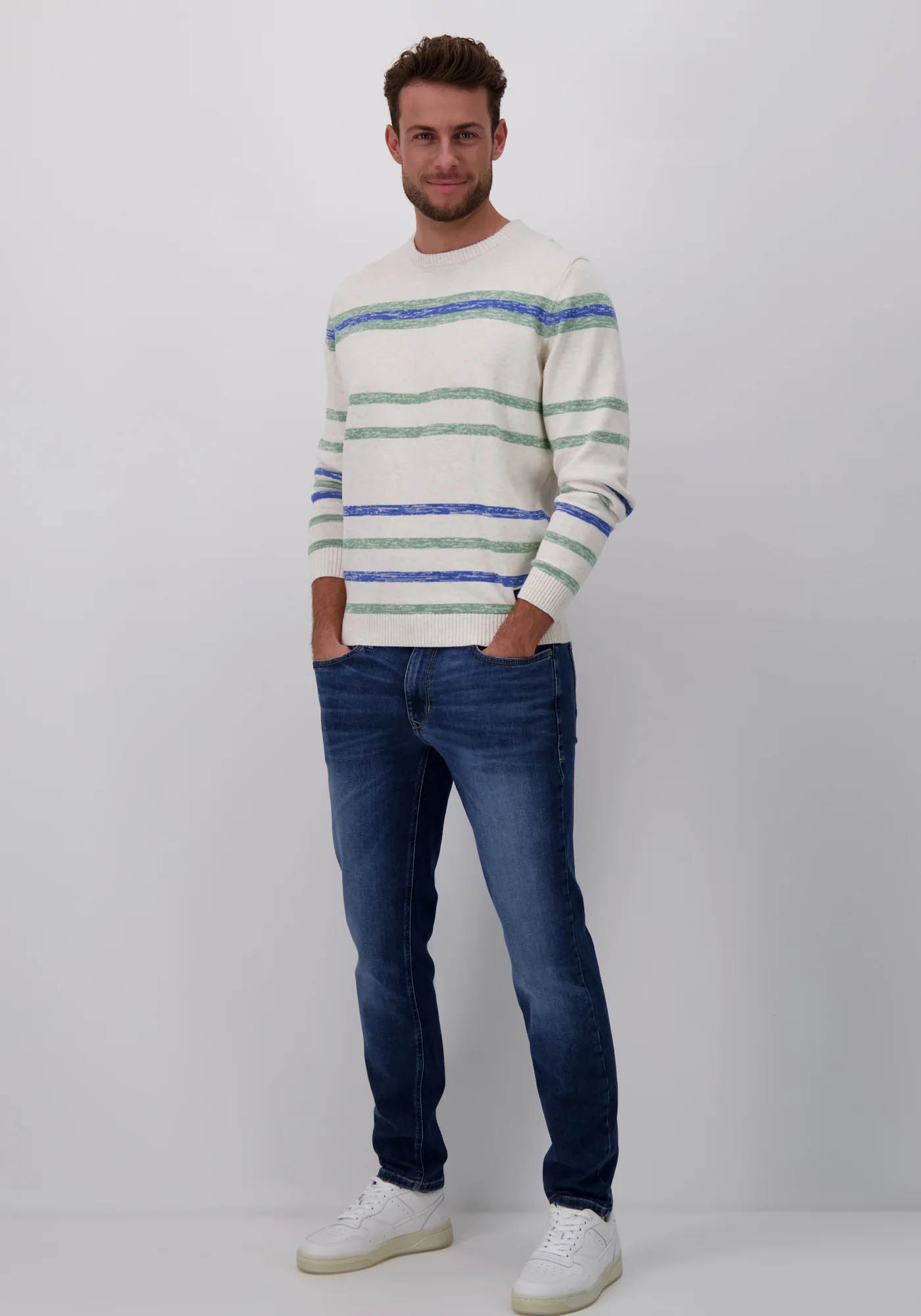 Fynch Hatton Jean Παντελόνι της σειράς Explorer - 1000 2901 646 Blue