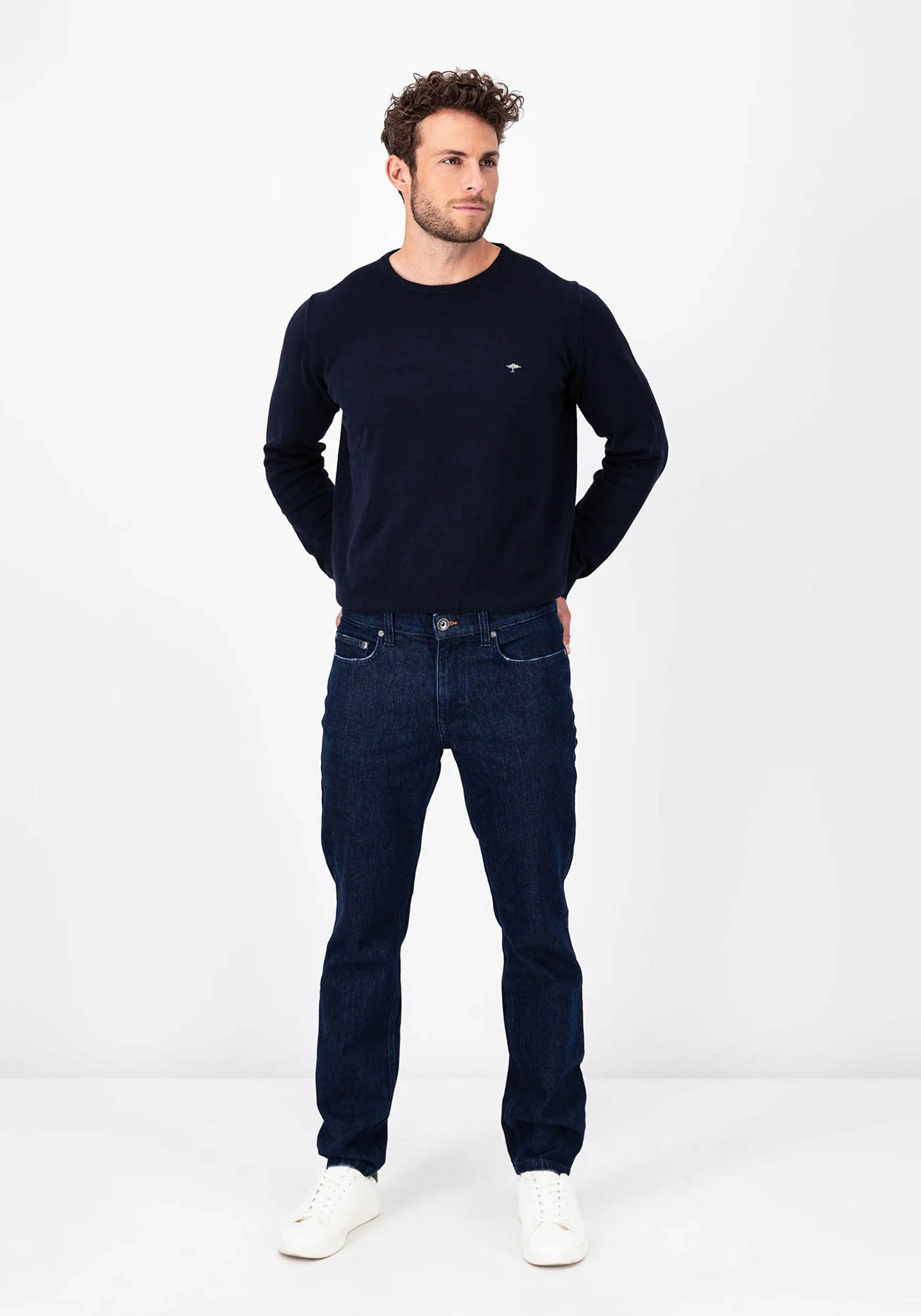 Fynch Hatton Jean Παντελόνι της σειράς Explorer - 1309 2903 688 Dark Navy