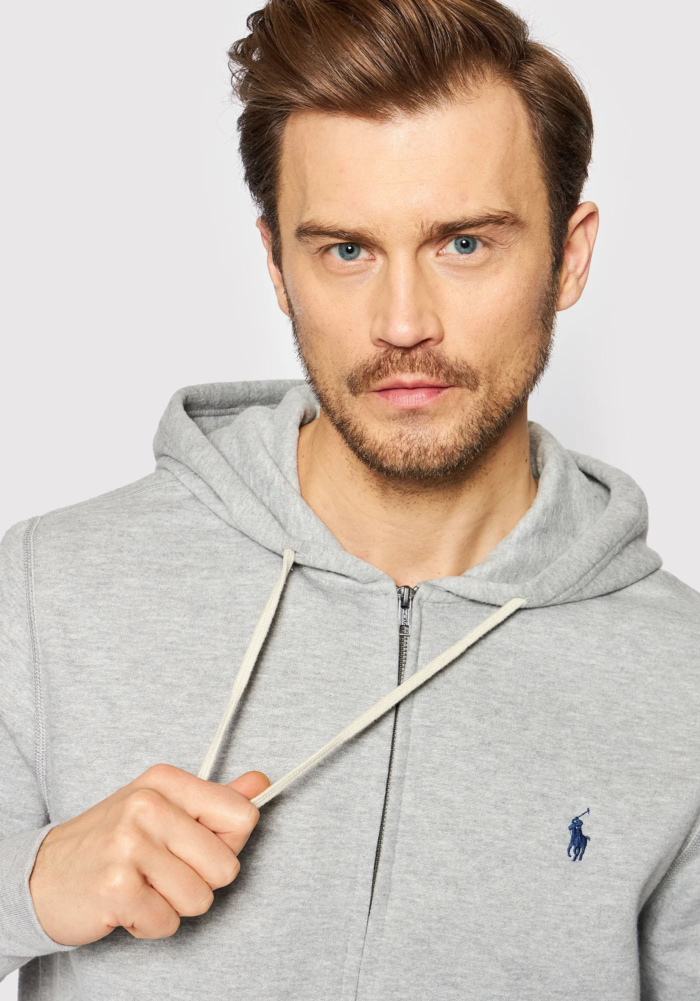 Polo Ralph Lauren Ζακέτα της σειράς Fleece - 710813297 002 Grey HTR φωτογραφία