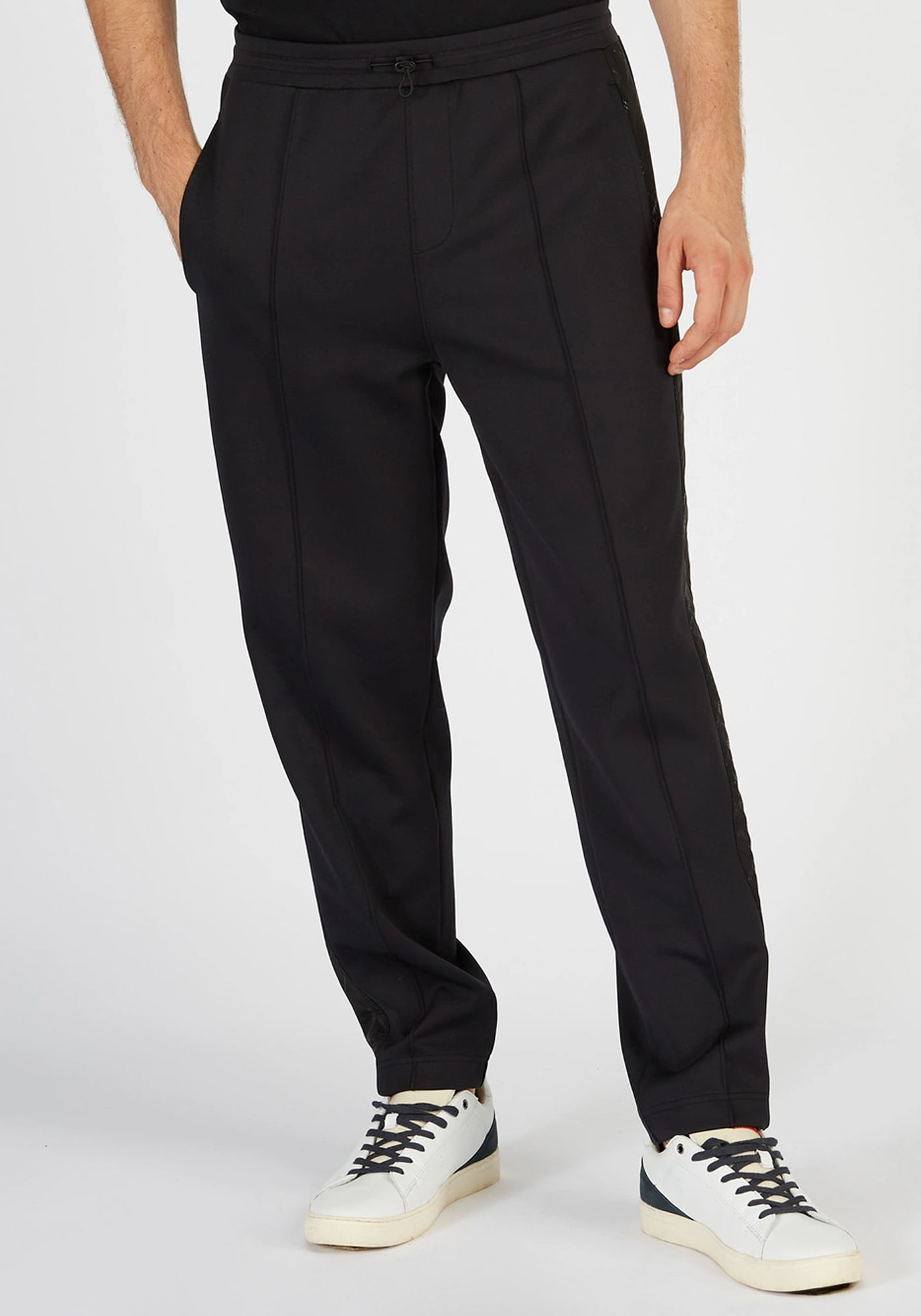 La Martina La Martina Φόρμα της σειράς Fleece - UMT011 FP546 09999 Black