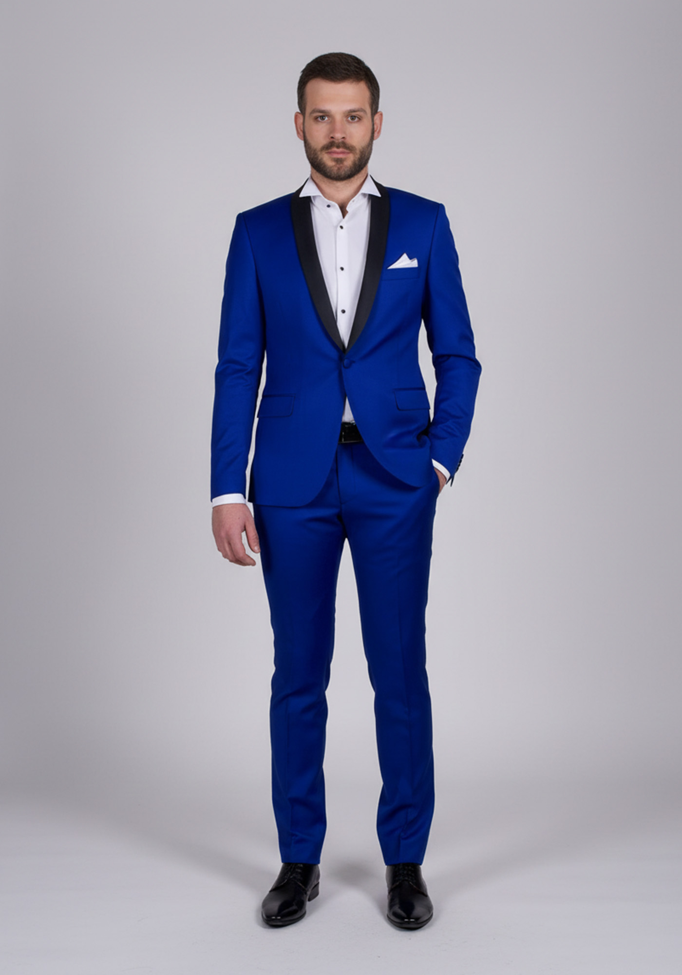 Fragosto 2 Pieces Κοστούμι της σειράς Bronx - FR6531 Royal Blue